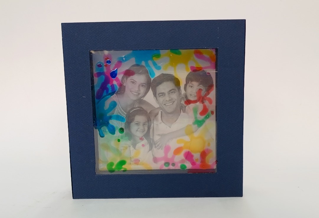 Create Fun DIY Holi Photo Frames for Memories