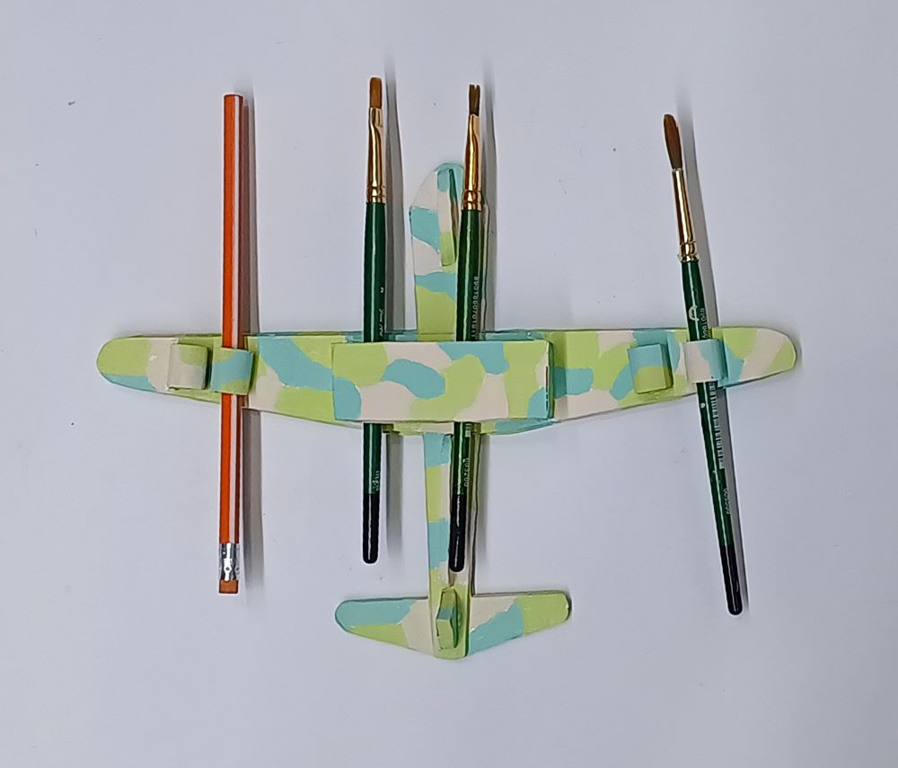 Create Trinkets using Aeroplane Trinket Crafts with Simple DIY Ideas