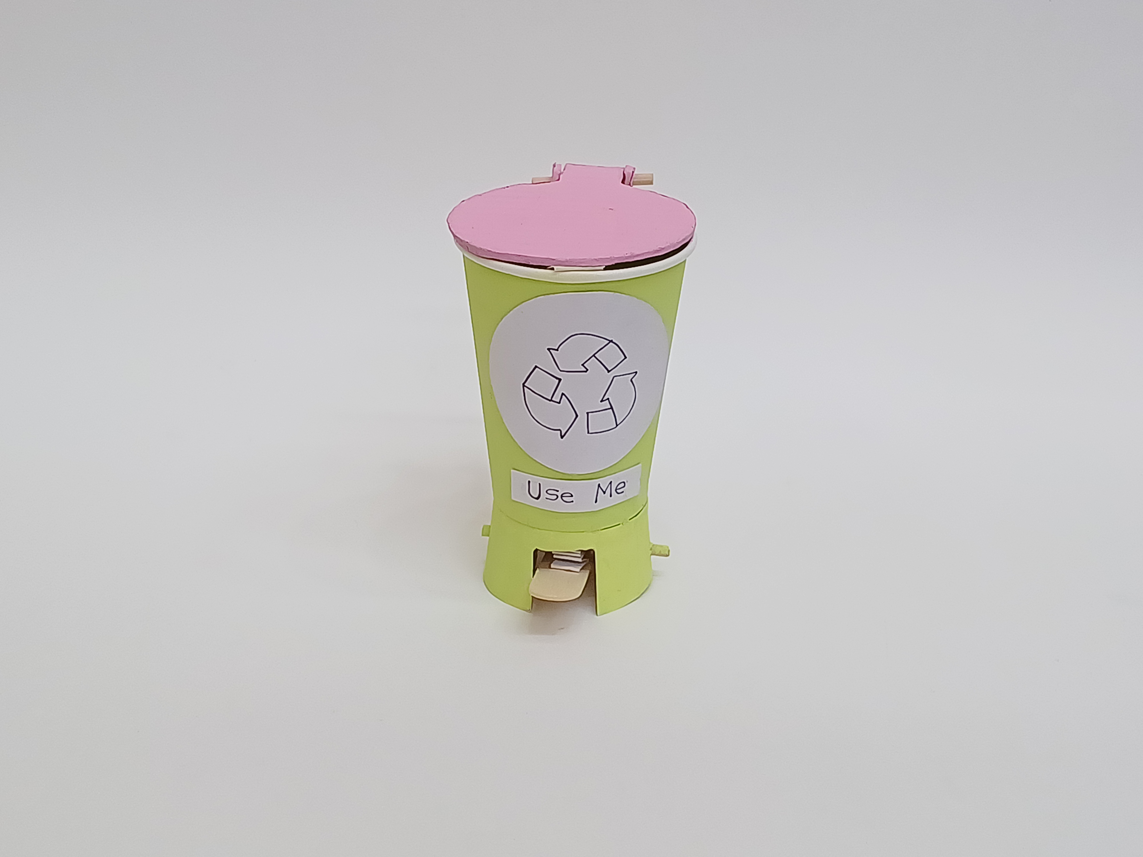 Paper Glass Bin Project