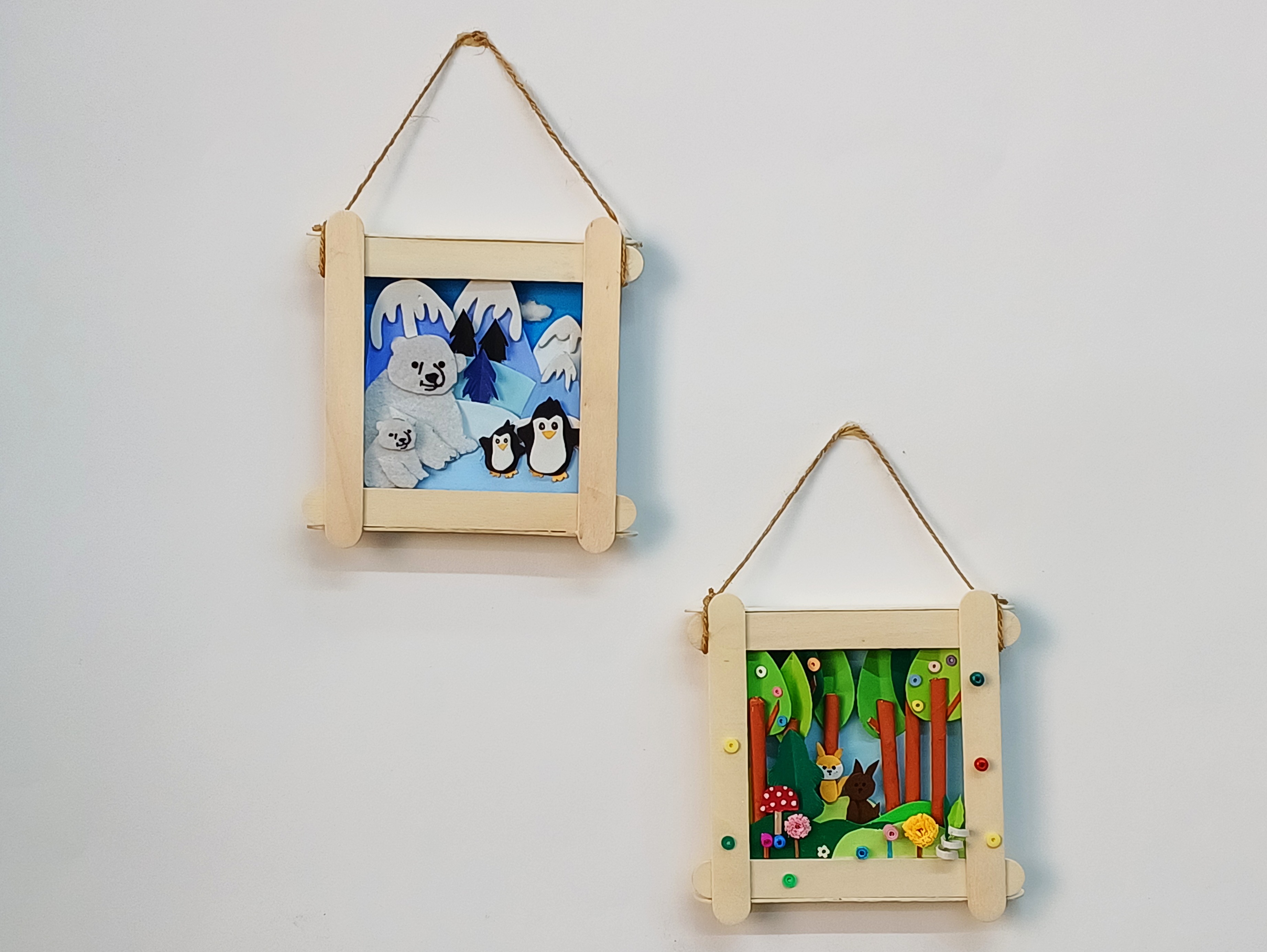 Simple Earth Day Frame Craft