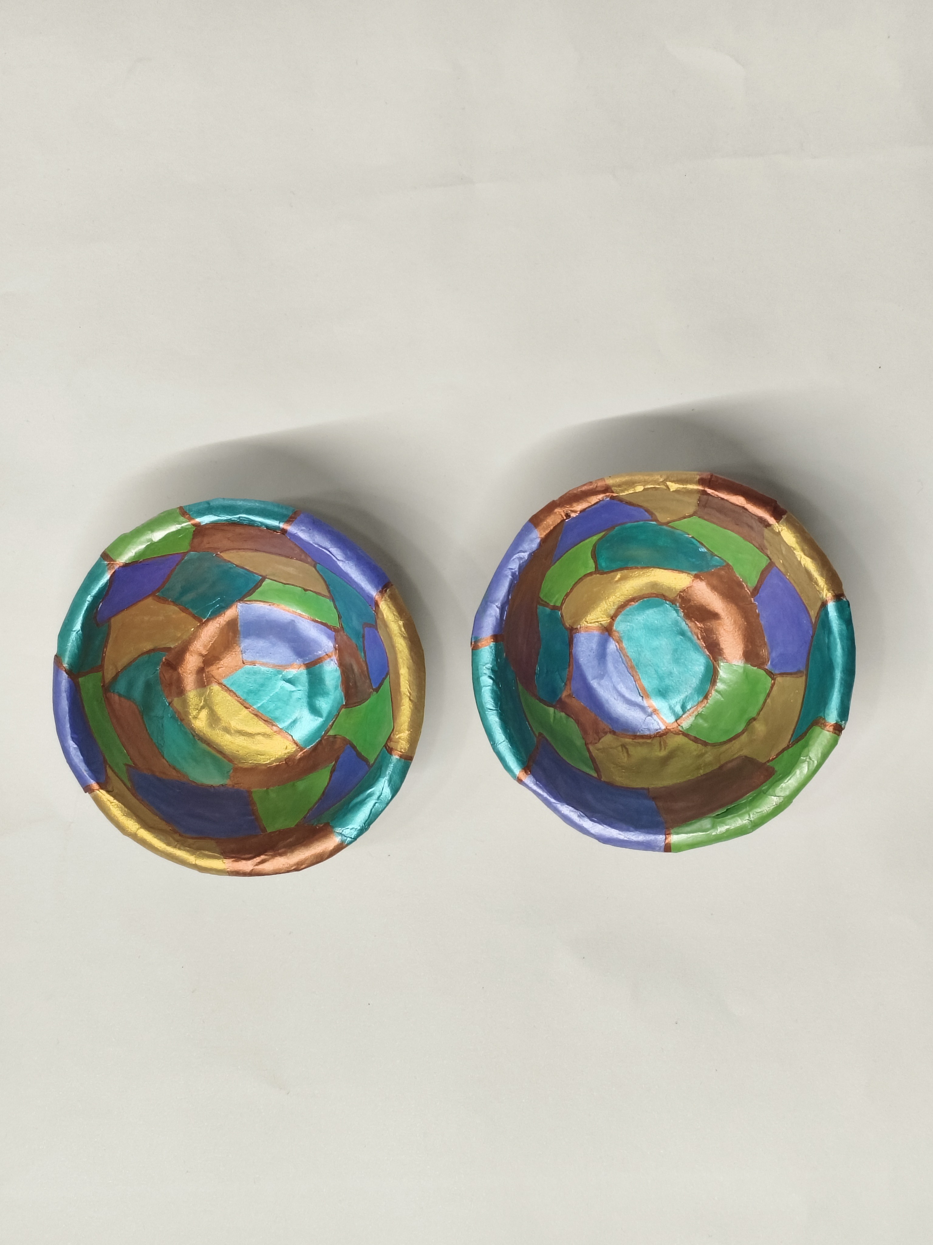 Holi Paper Bowls