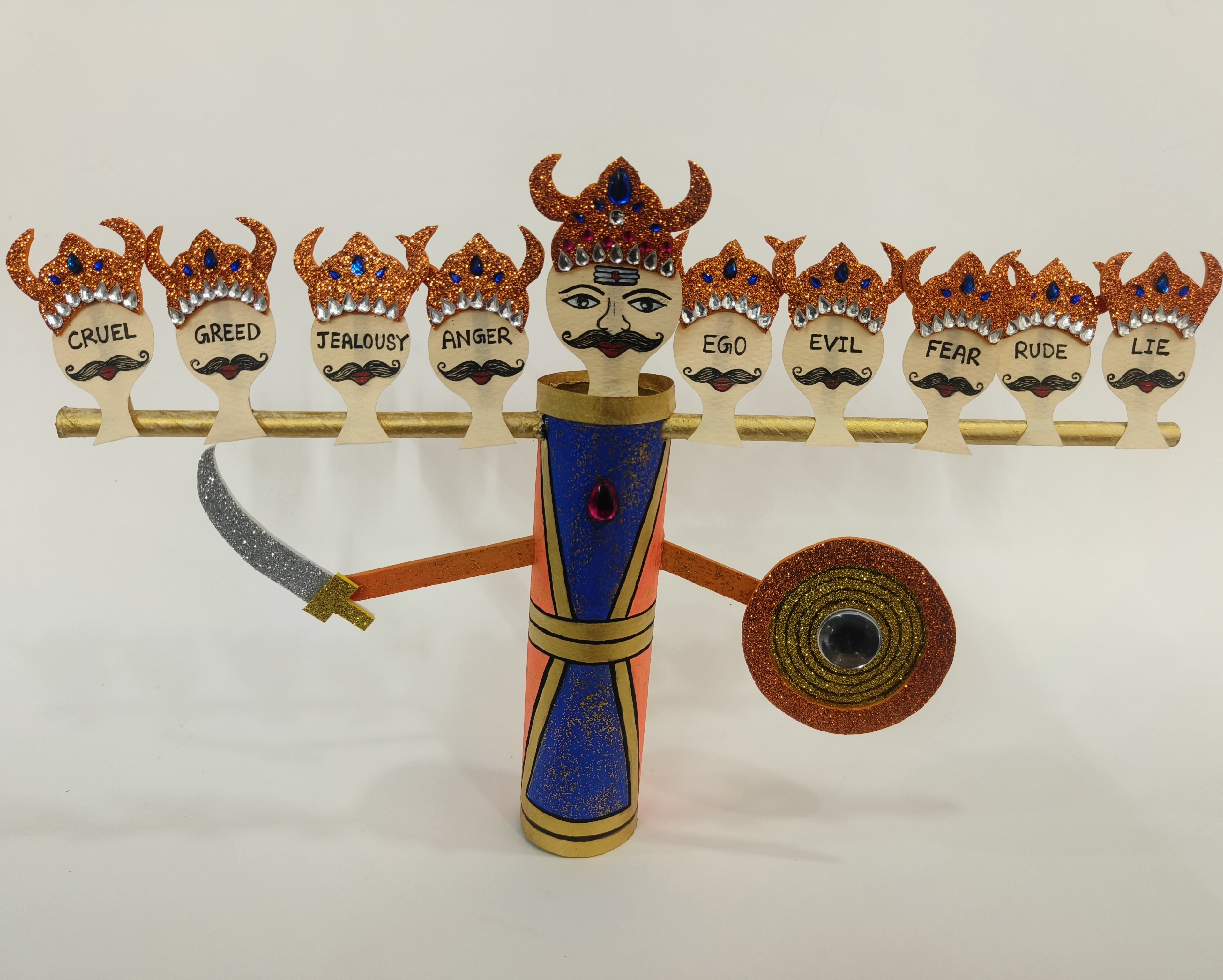 Ravana Ten Heads Craft