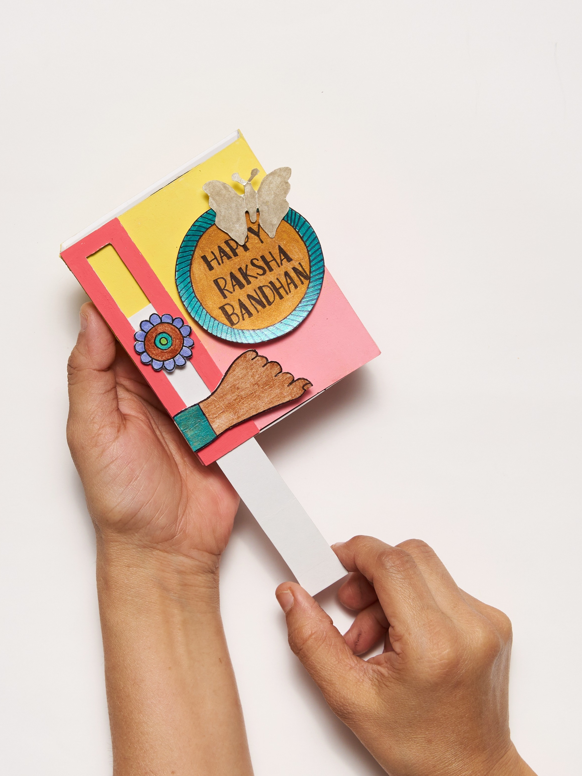 Raksha Bandhan Pop-Up Greeting Card