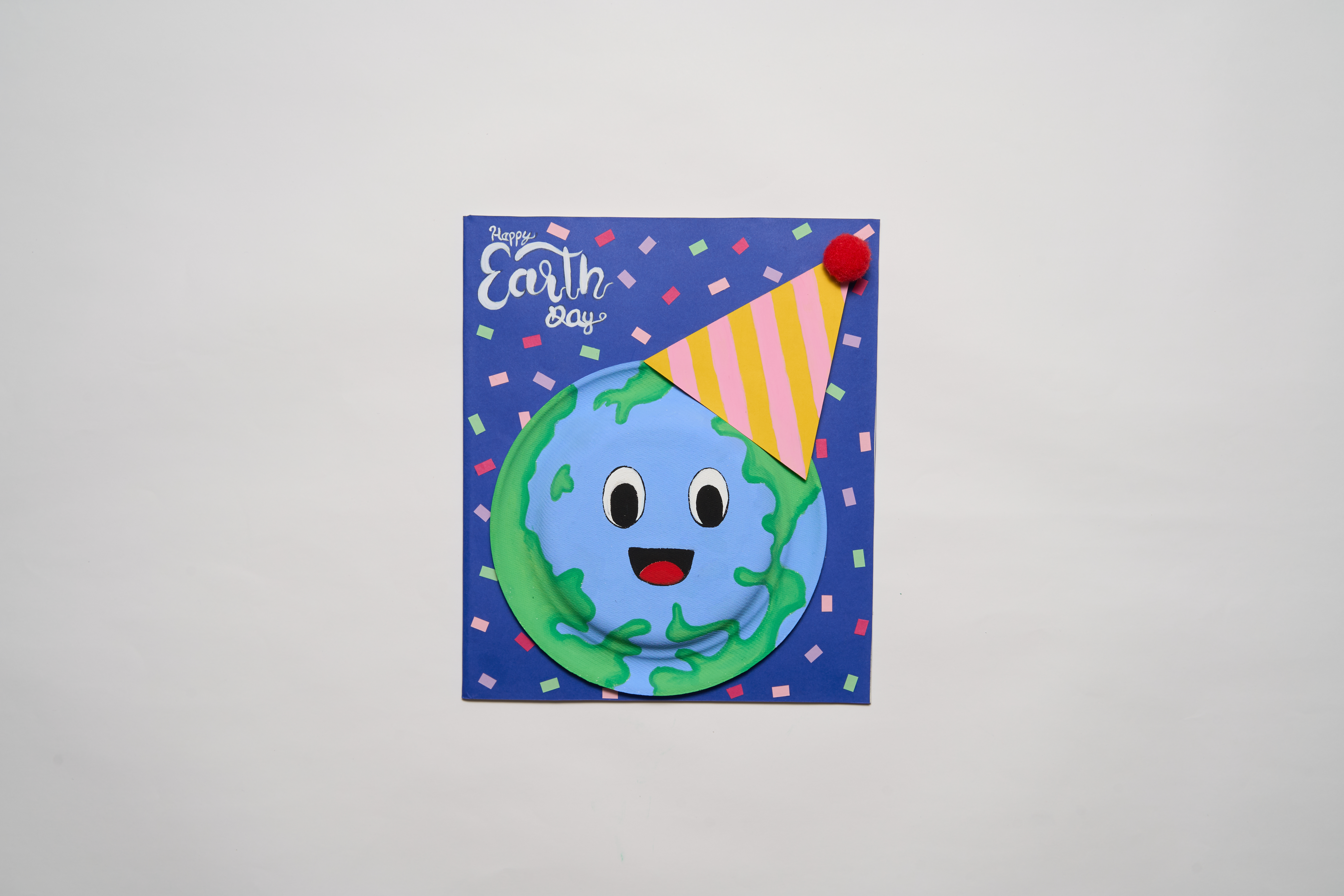 Earth Day Globe Greeting Card
