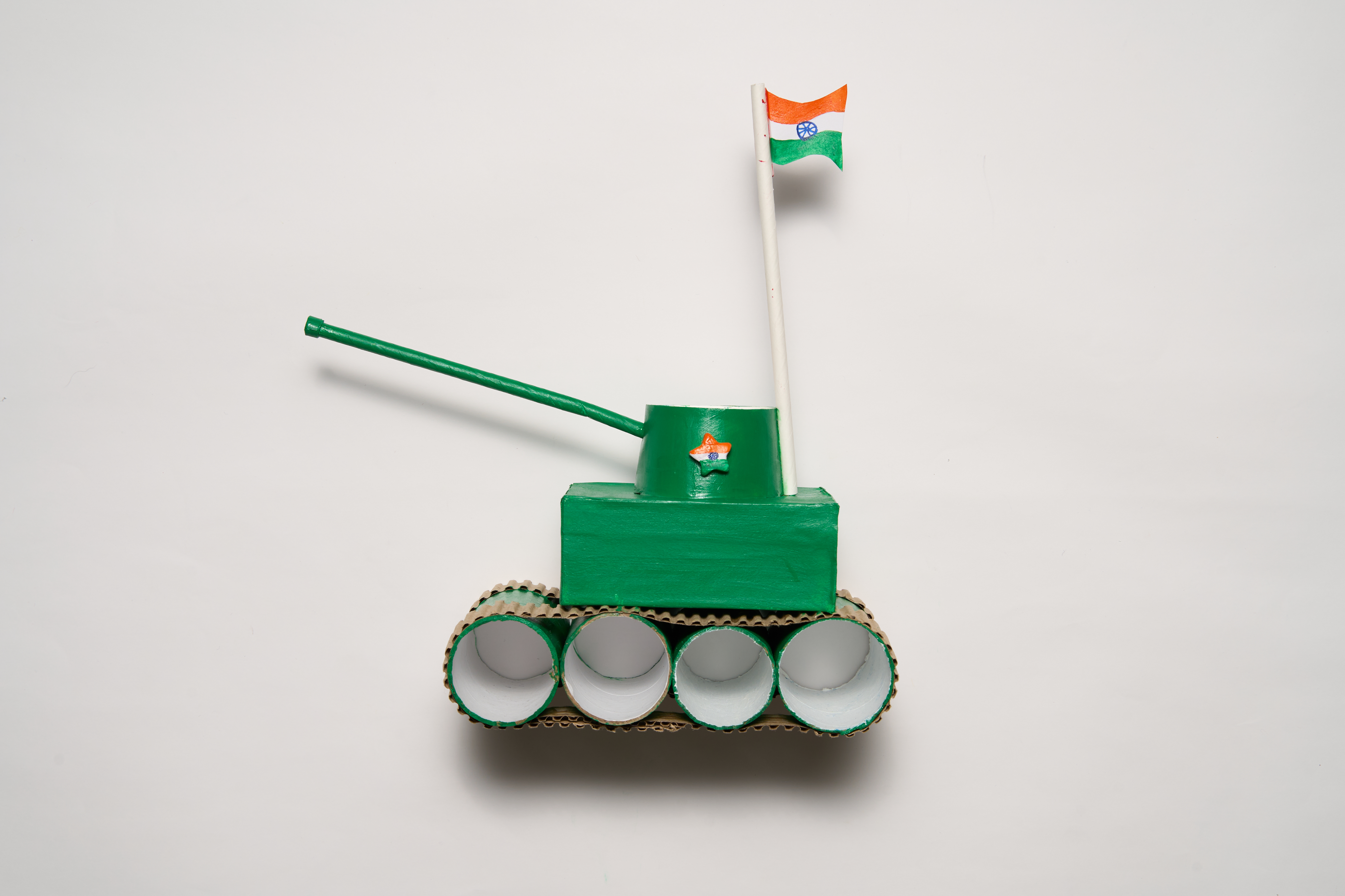 Tank Craft Using Tissue Roll