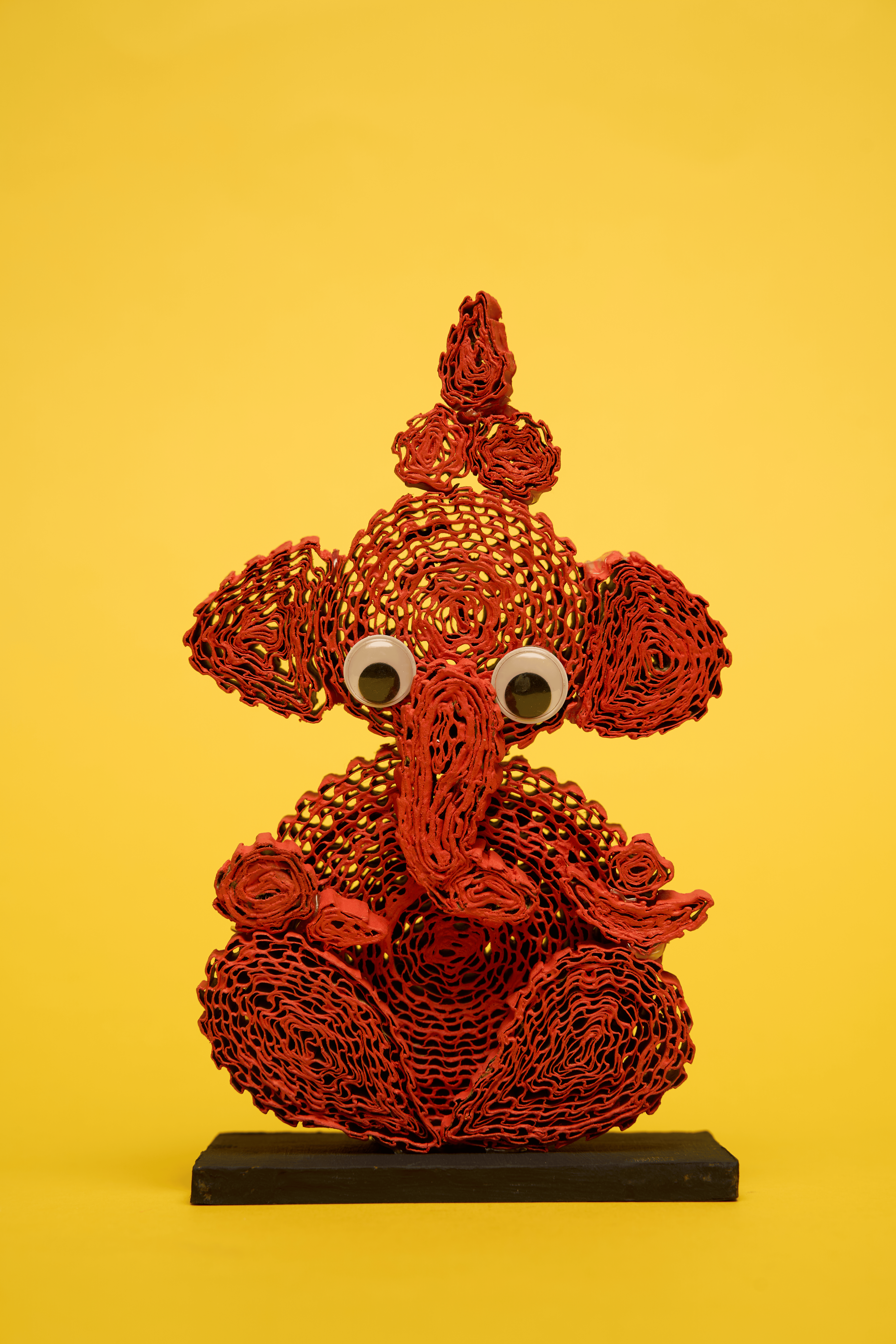 Corrugated Ganesha Wall Decor