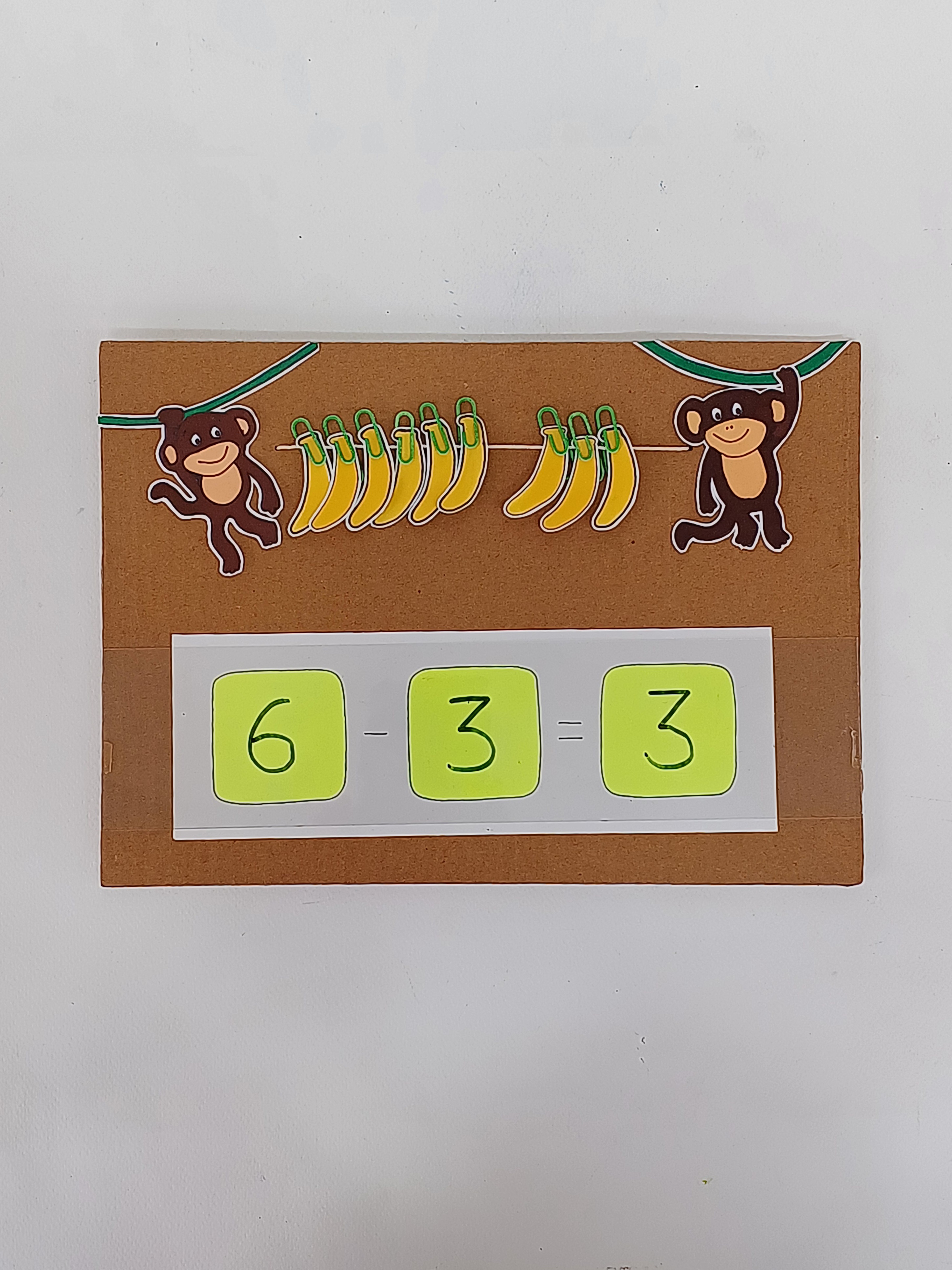 Maths Subtraction Slider