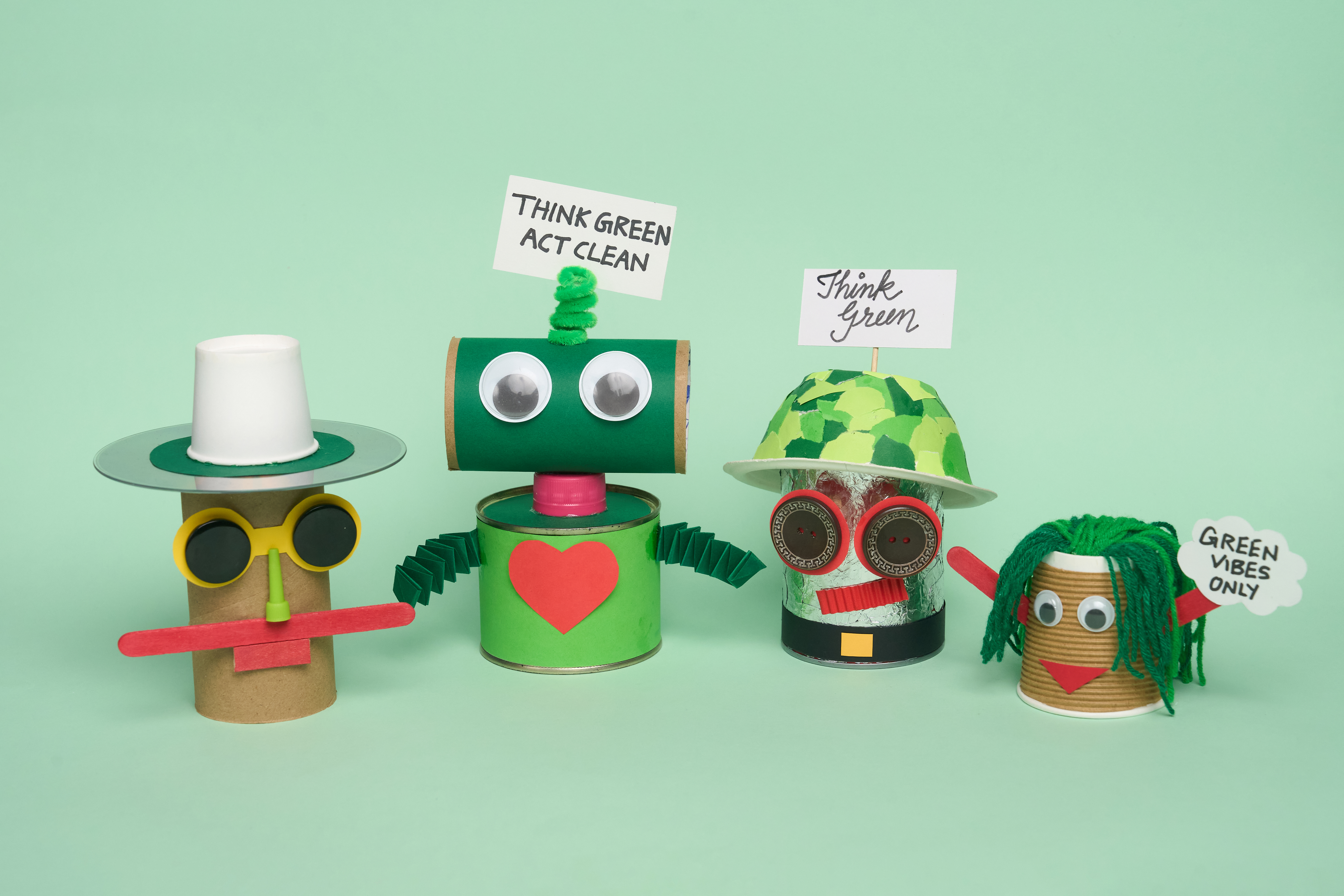 Turn Recyclables into Robots - Environment Day