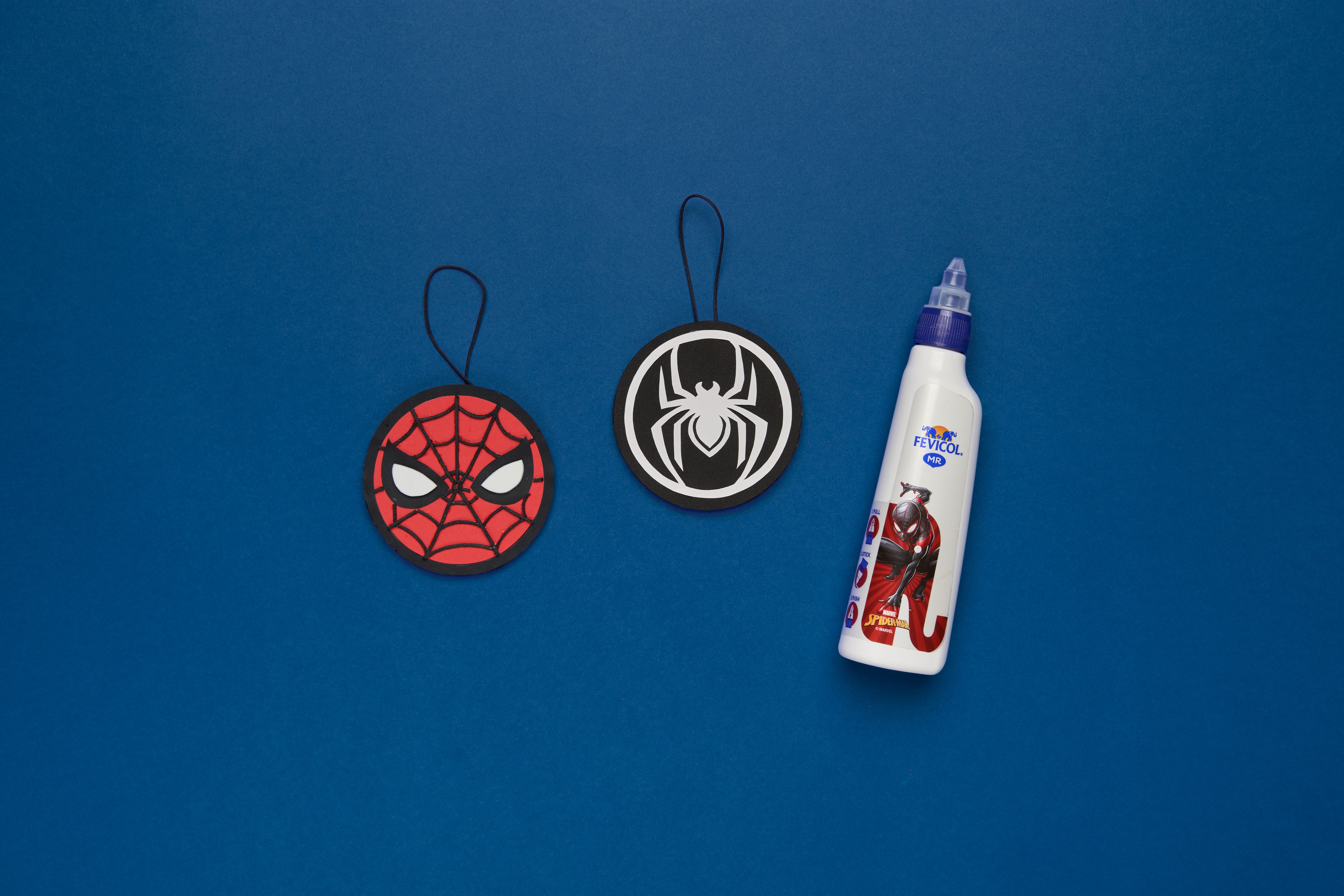 DIY Spider-Man Bag Tags