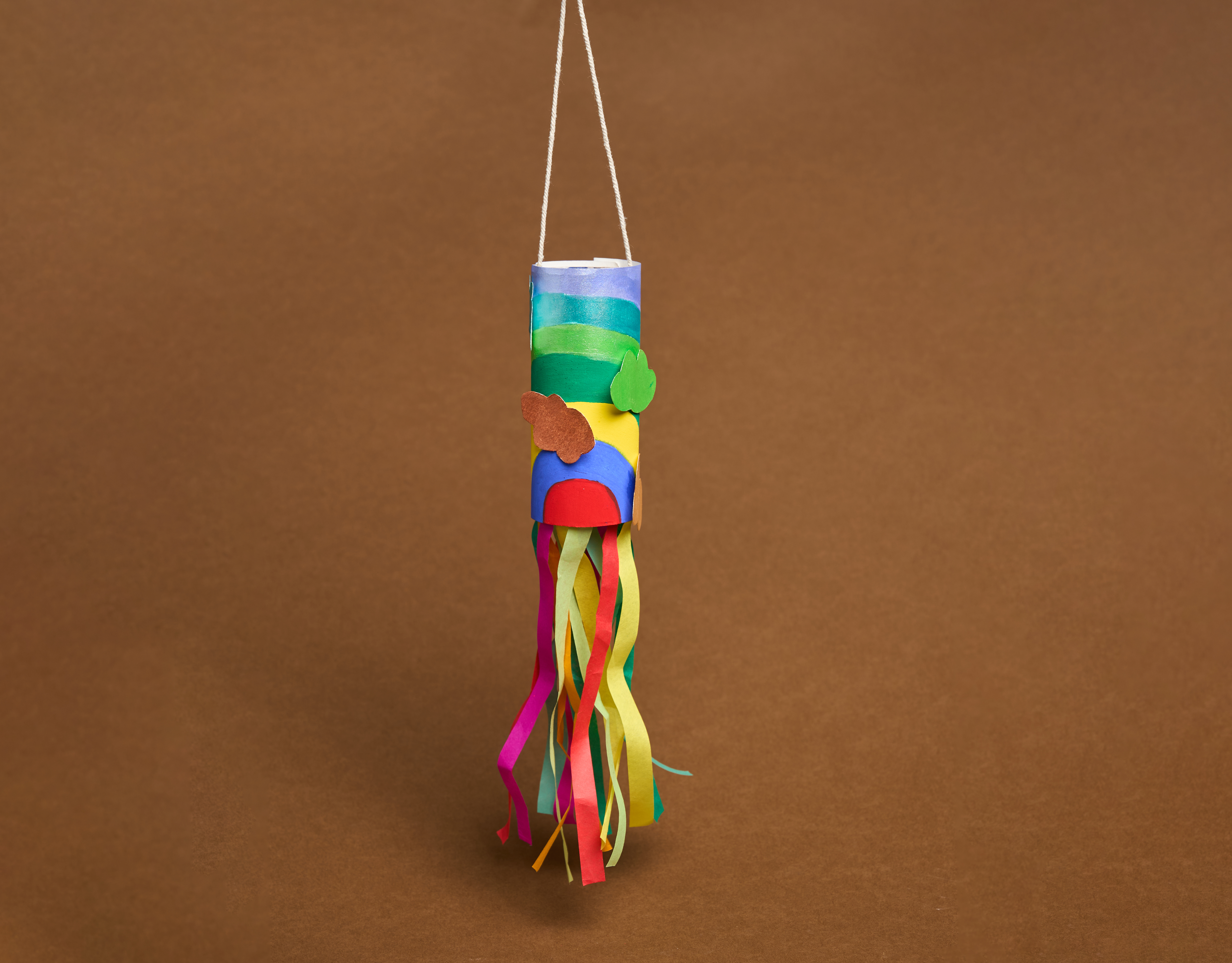DIY Colourful Dangler Craft - Holi