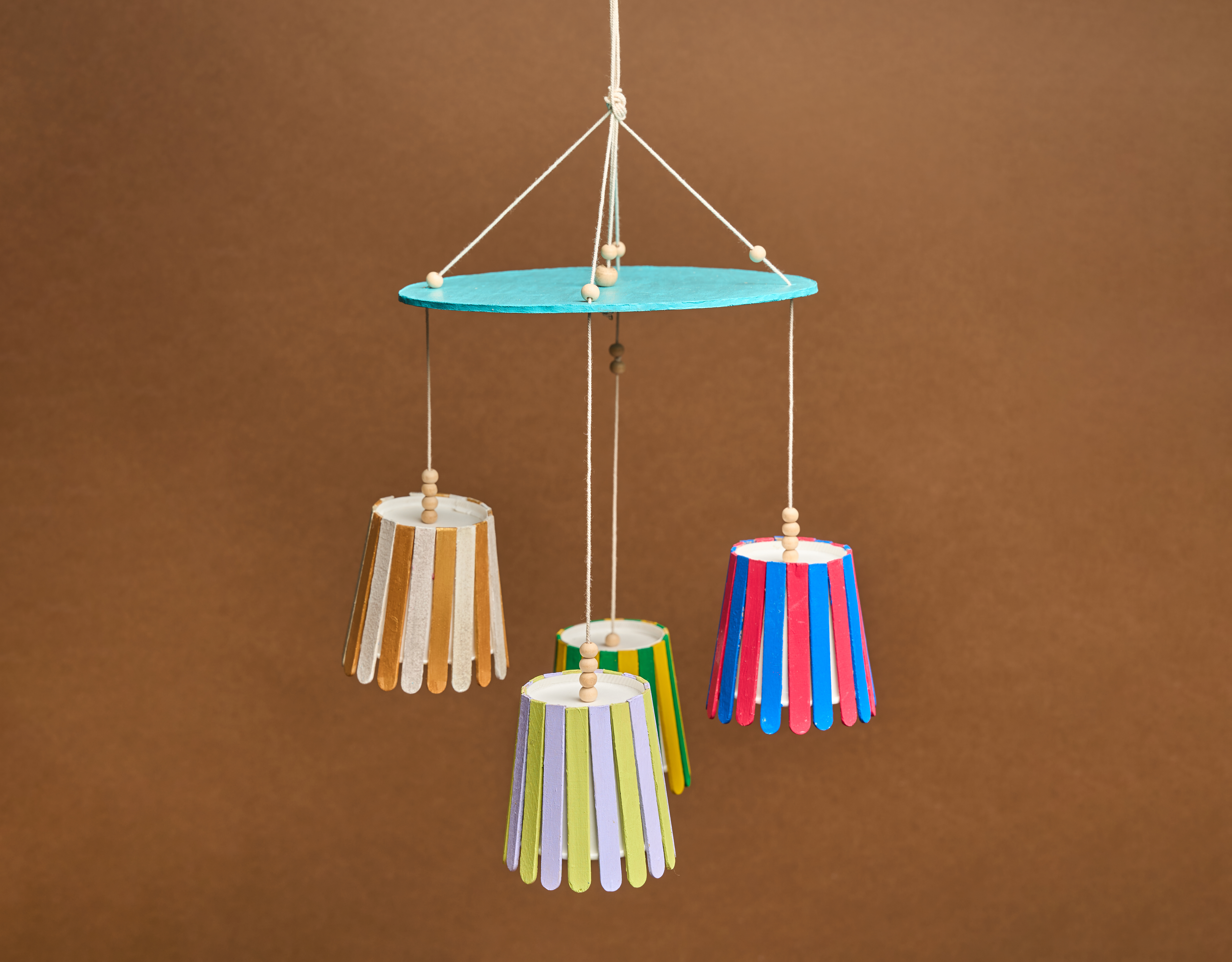 Wind Chime Craft - Diwali