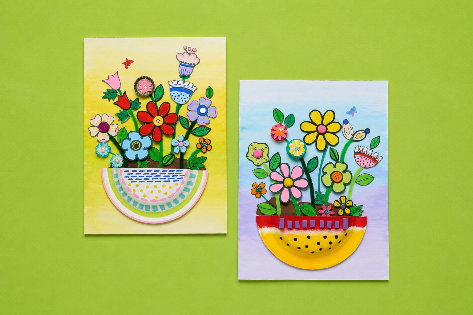 3D Flower Wall Hanging