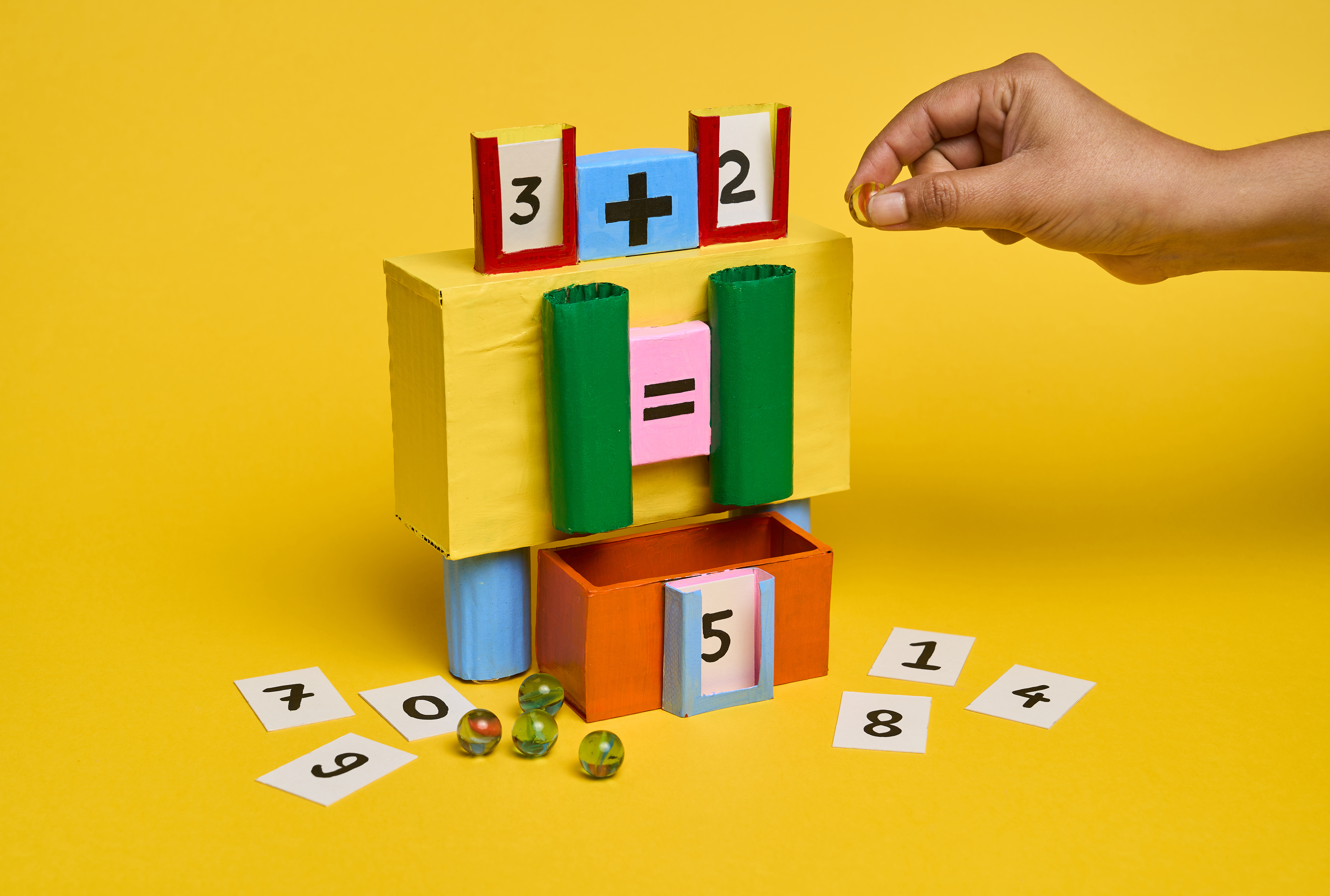 Addition Box Craft - National Mathematics Day