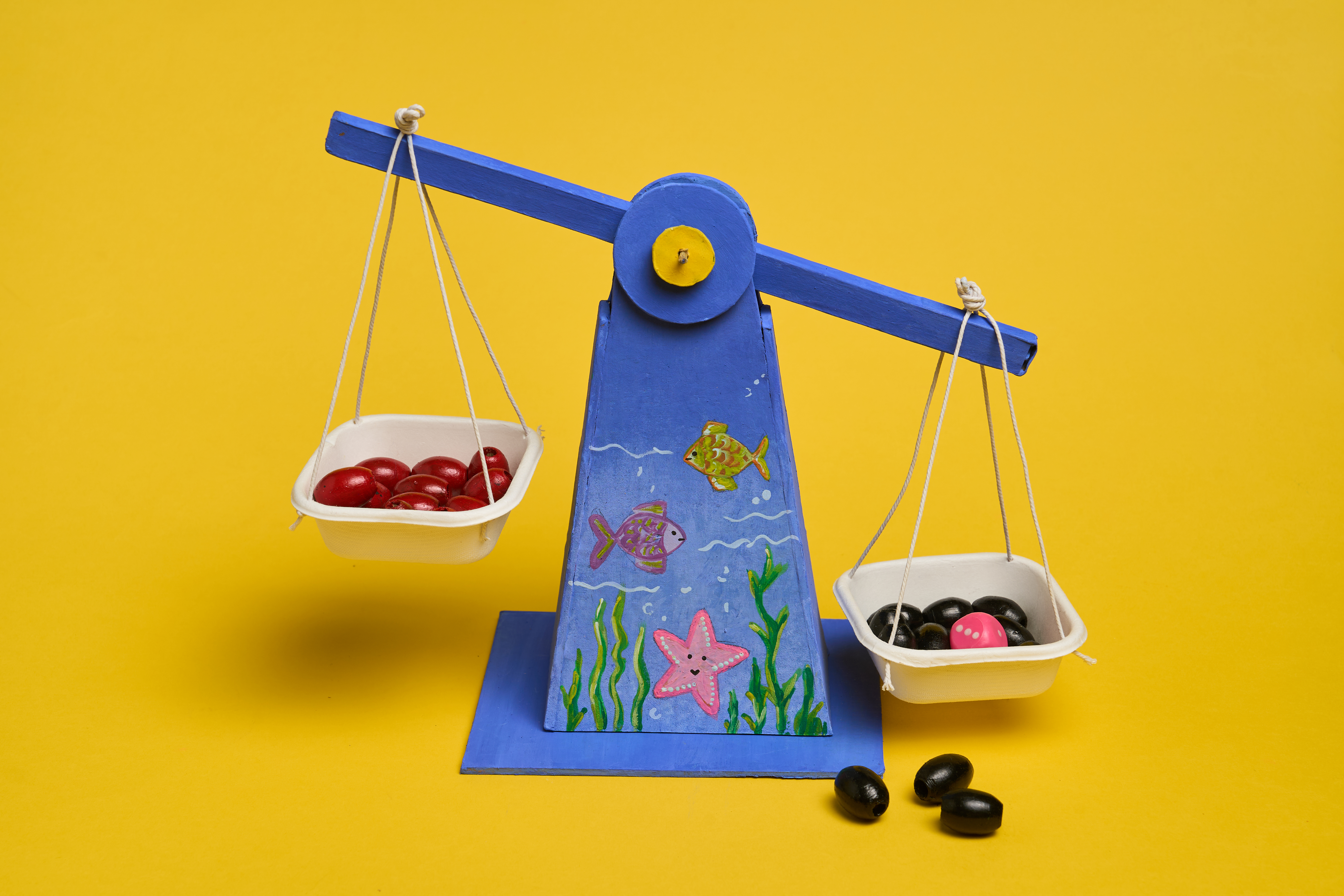 Algebra Balance Scale Craft - Math Day