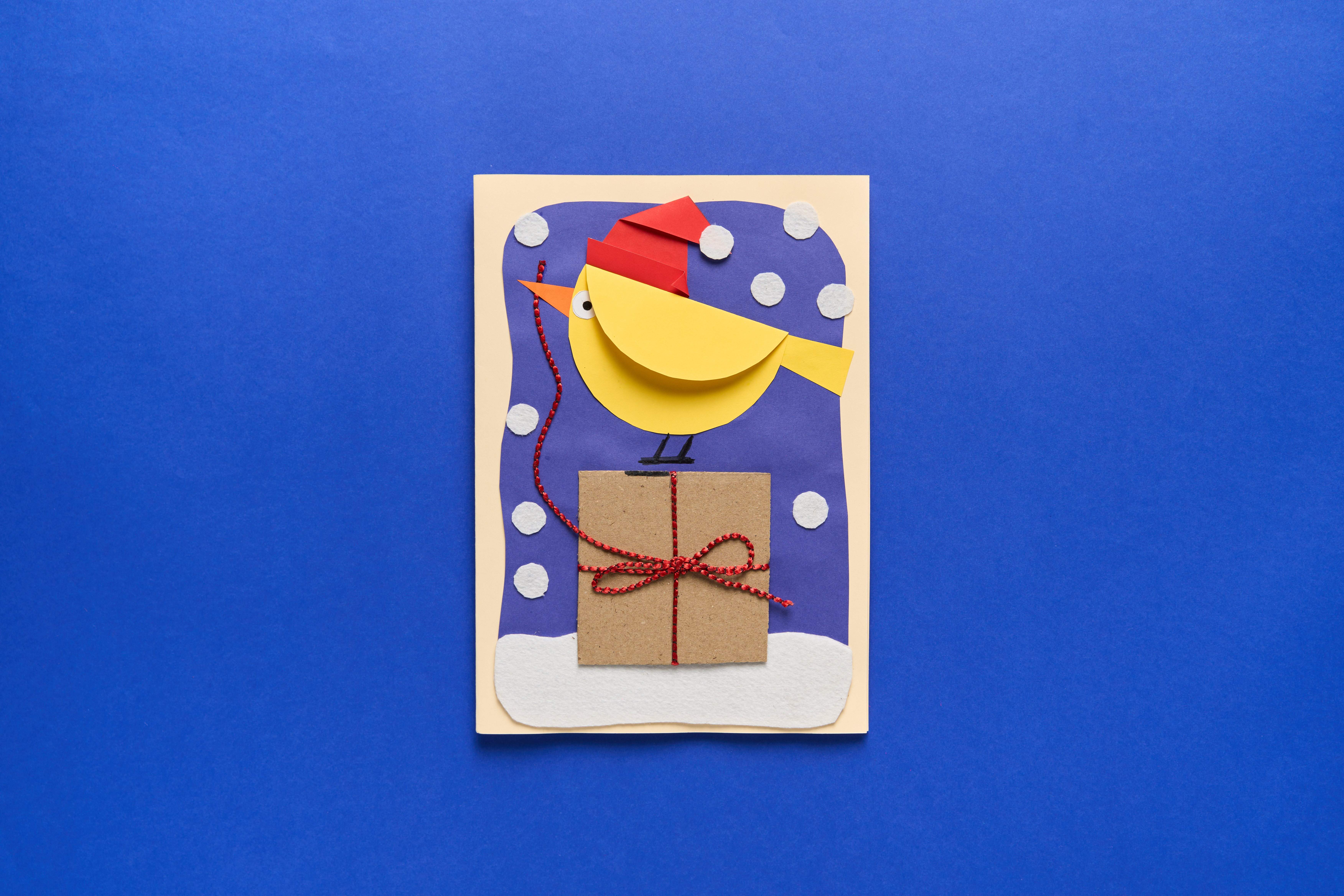 DIY Greeting Card for New Year