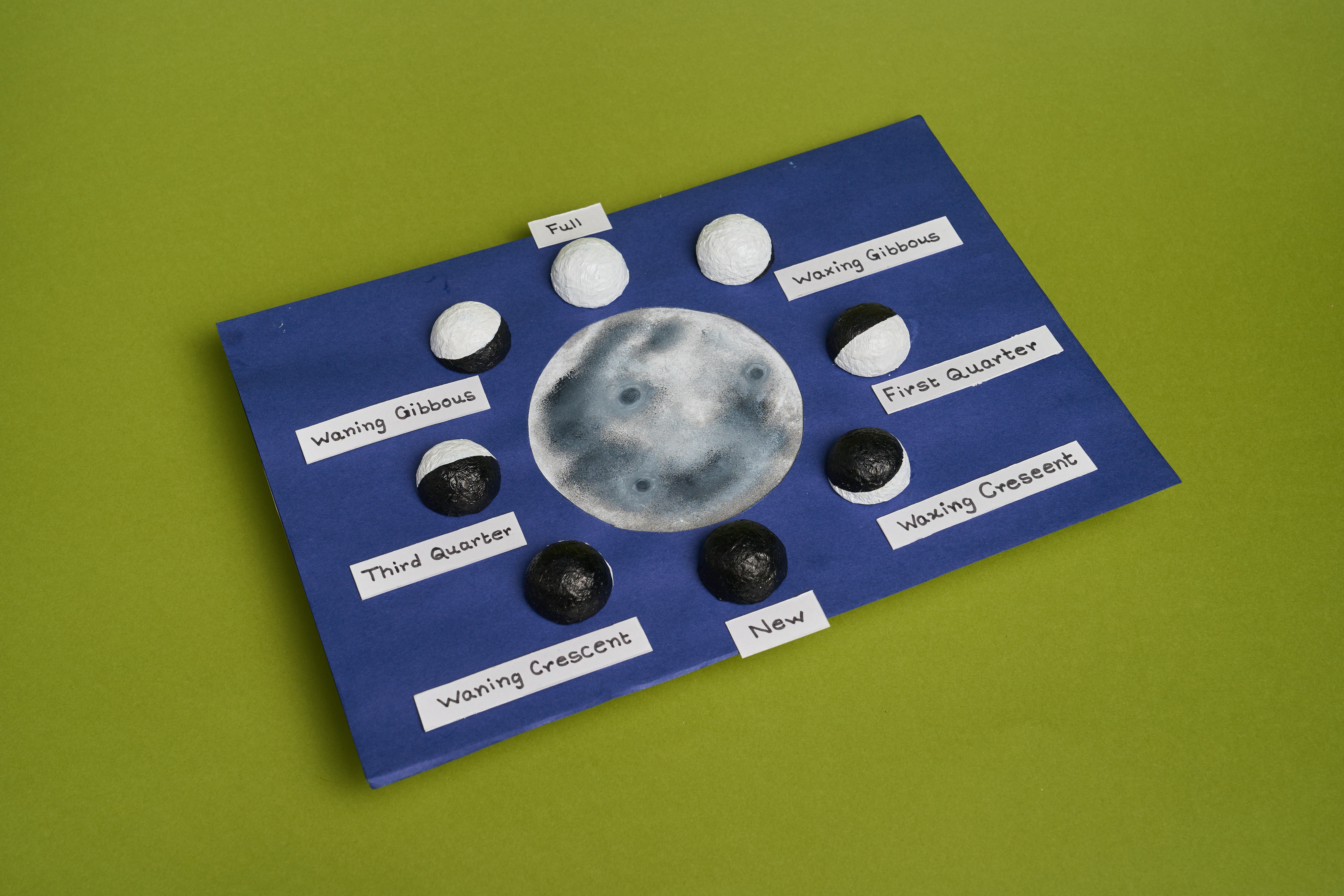 Create 3D Moon Phases Model - Science Day