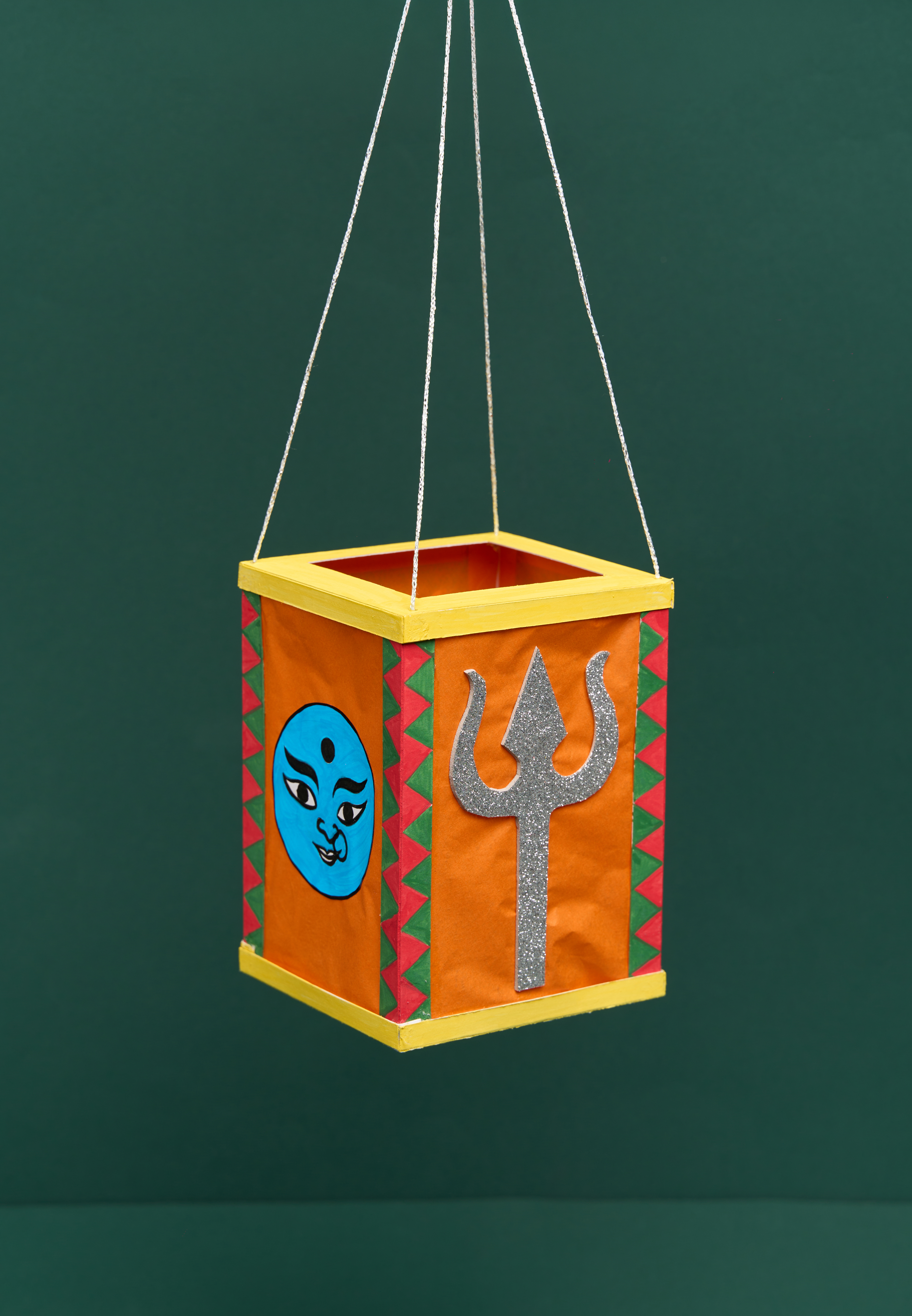 DIY Navratri Lantern