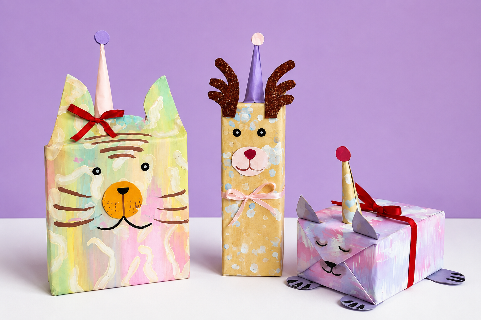 Make Your Own New Year Gift Wrap