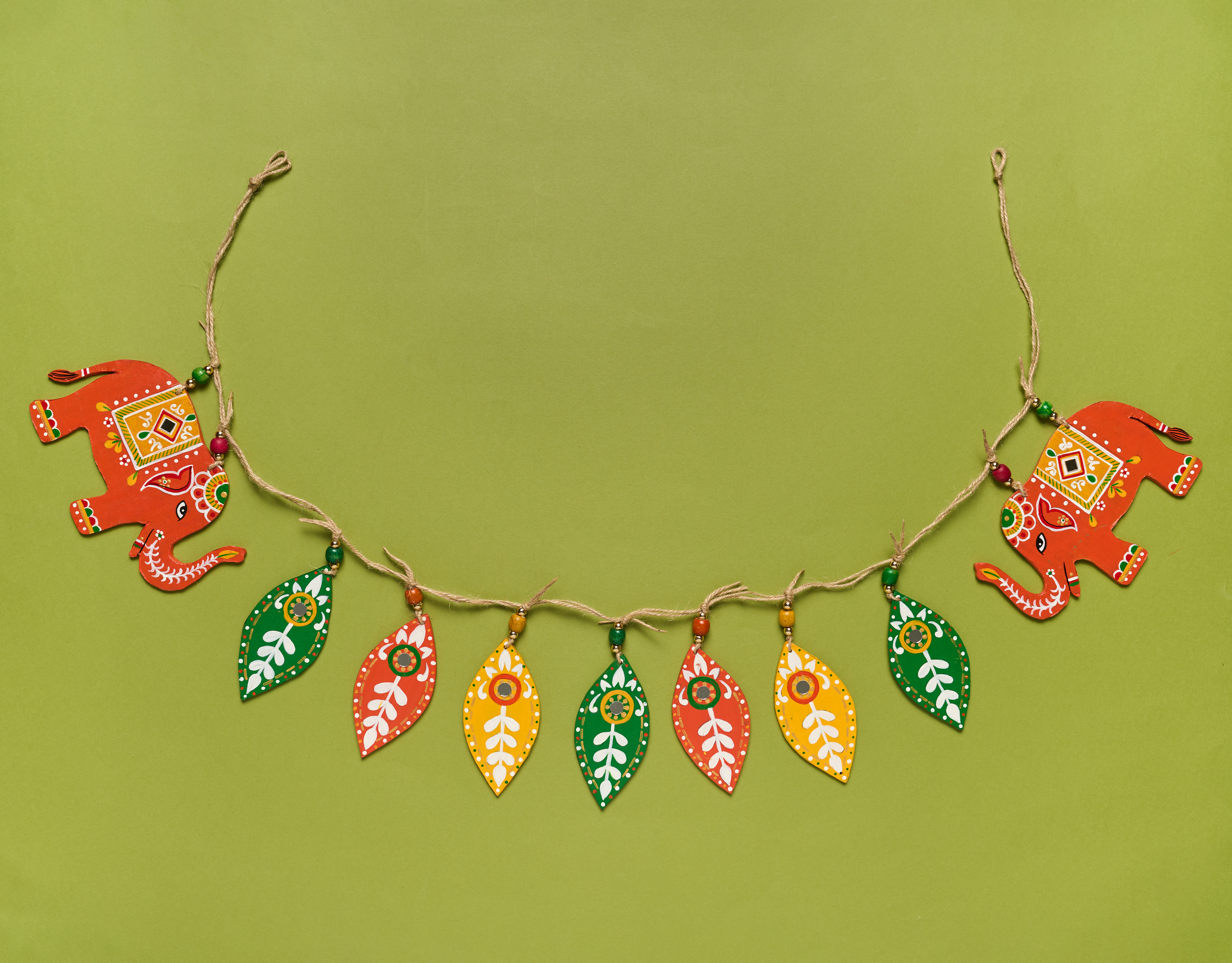 DIY Toran Craft - Dussehra
