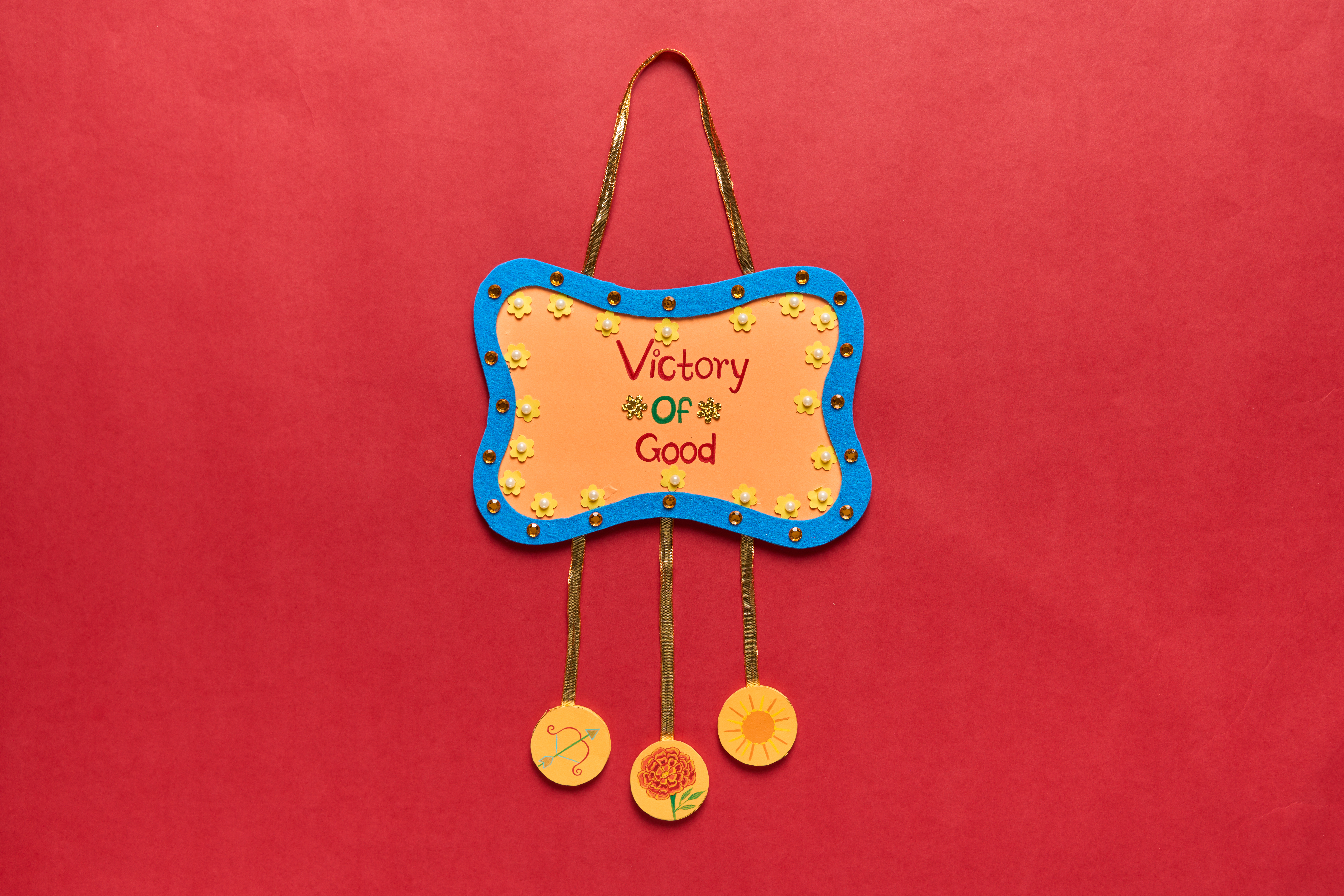 Wall Hanging Craft - Dussehra