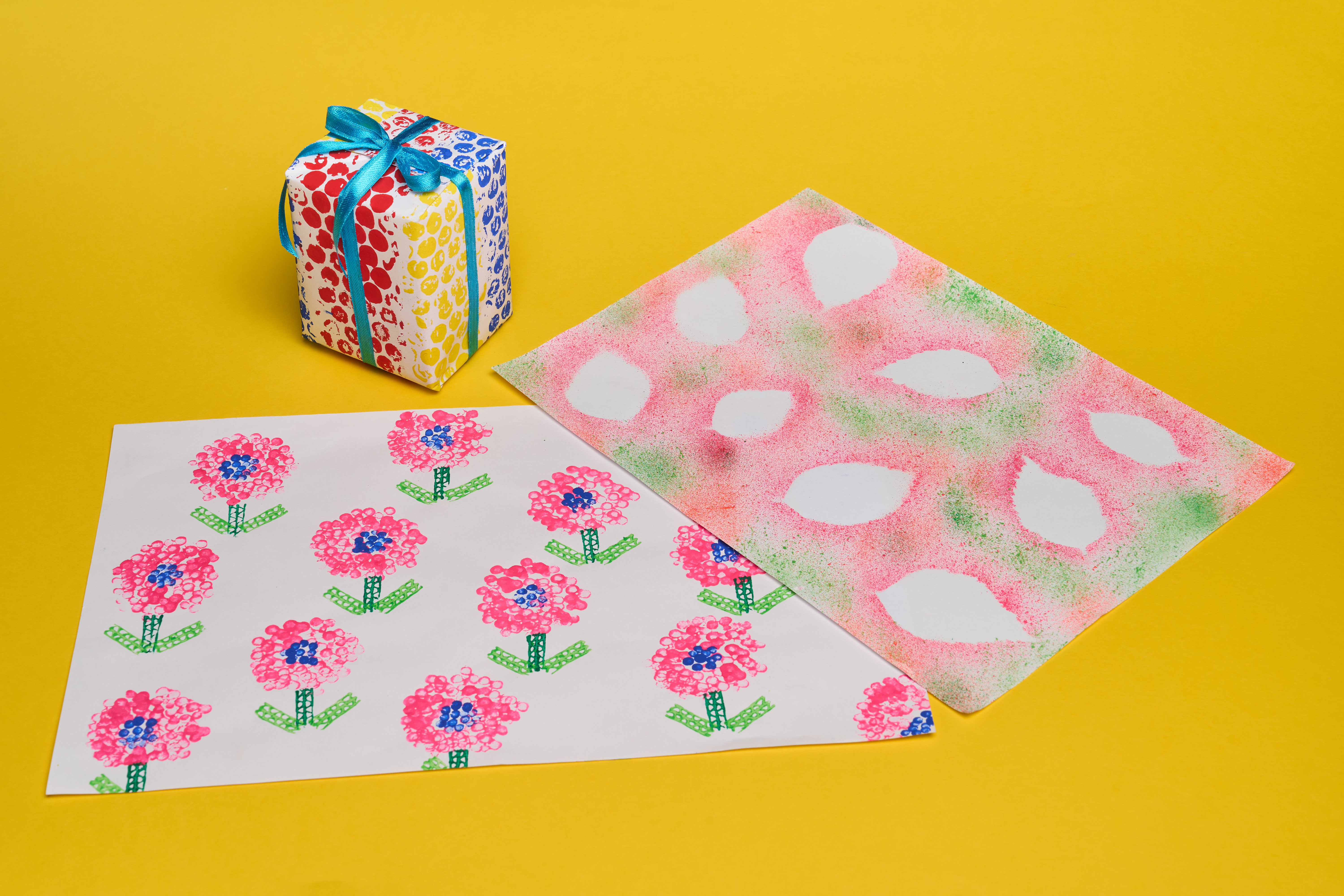 Make Your Own Printed Gift Wrap