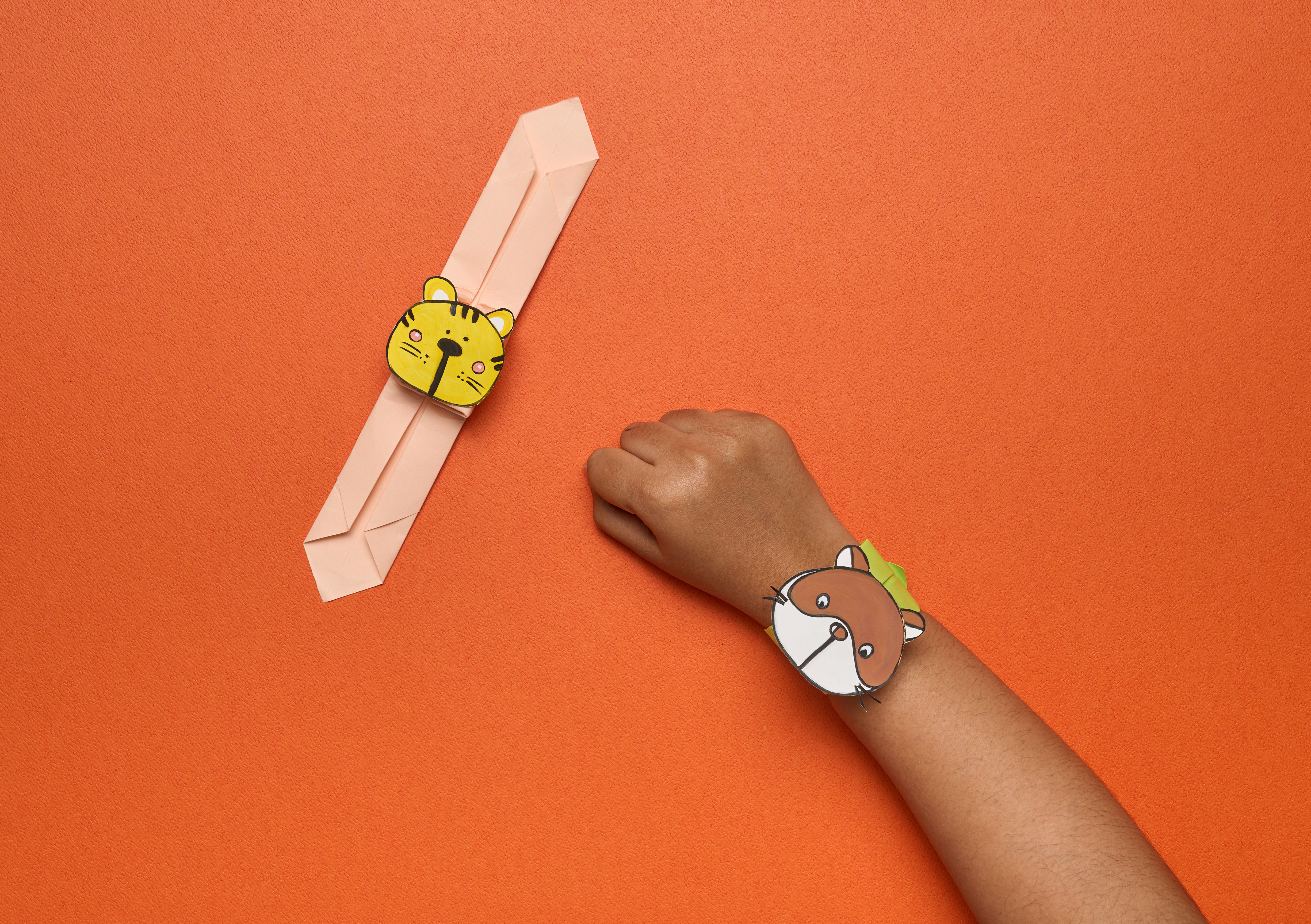 Animal-Inspired Origami Hand Band