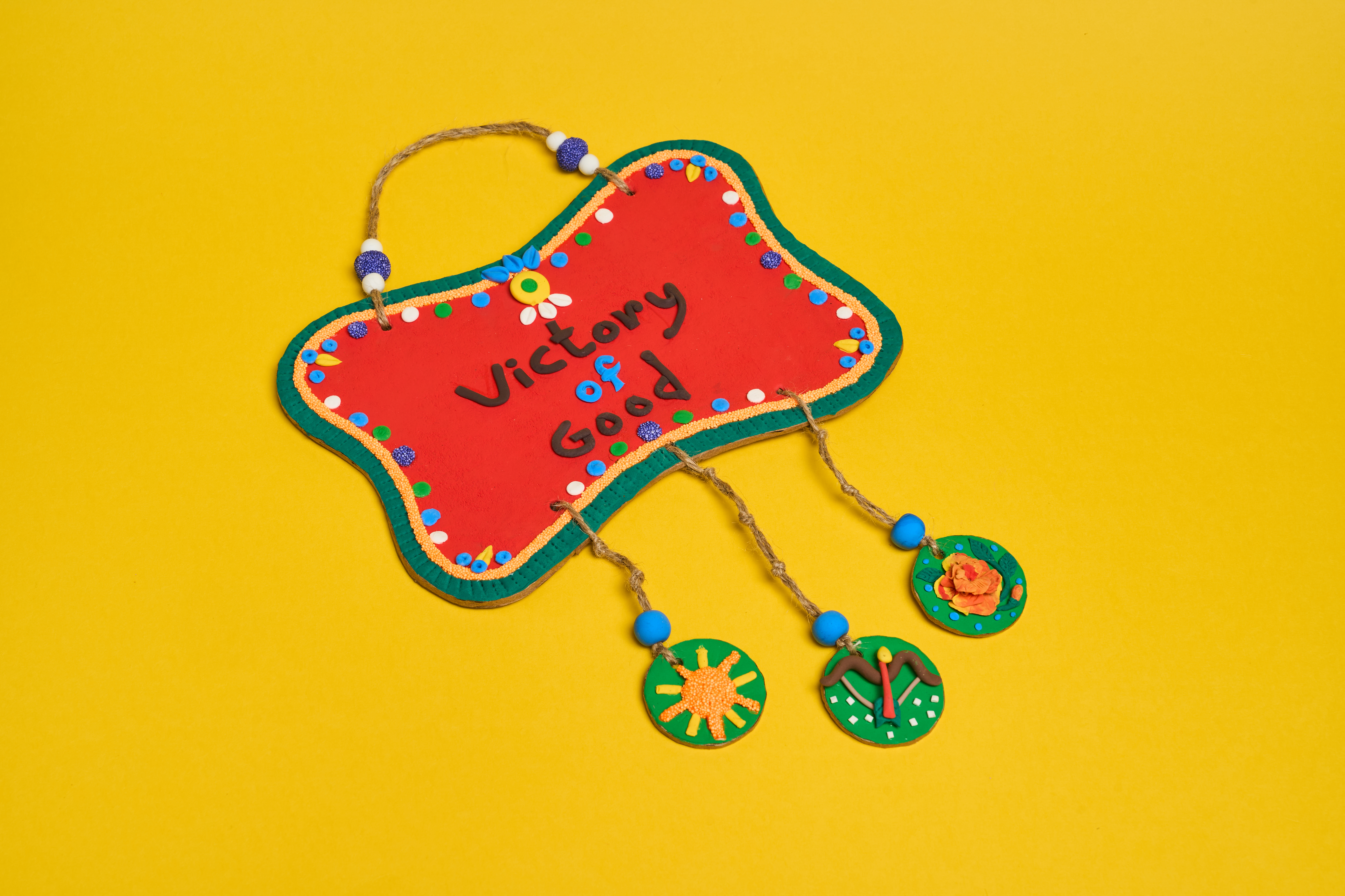 Door Hanging Craft - Dussehra