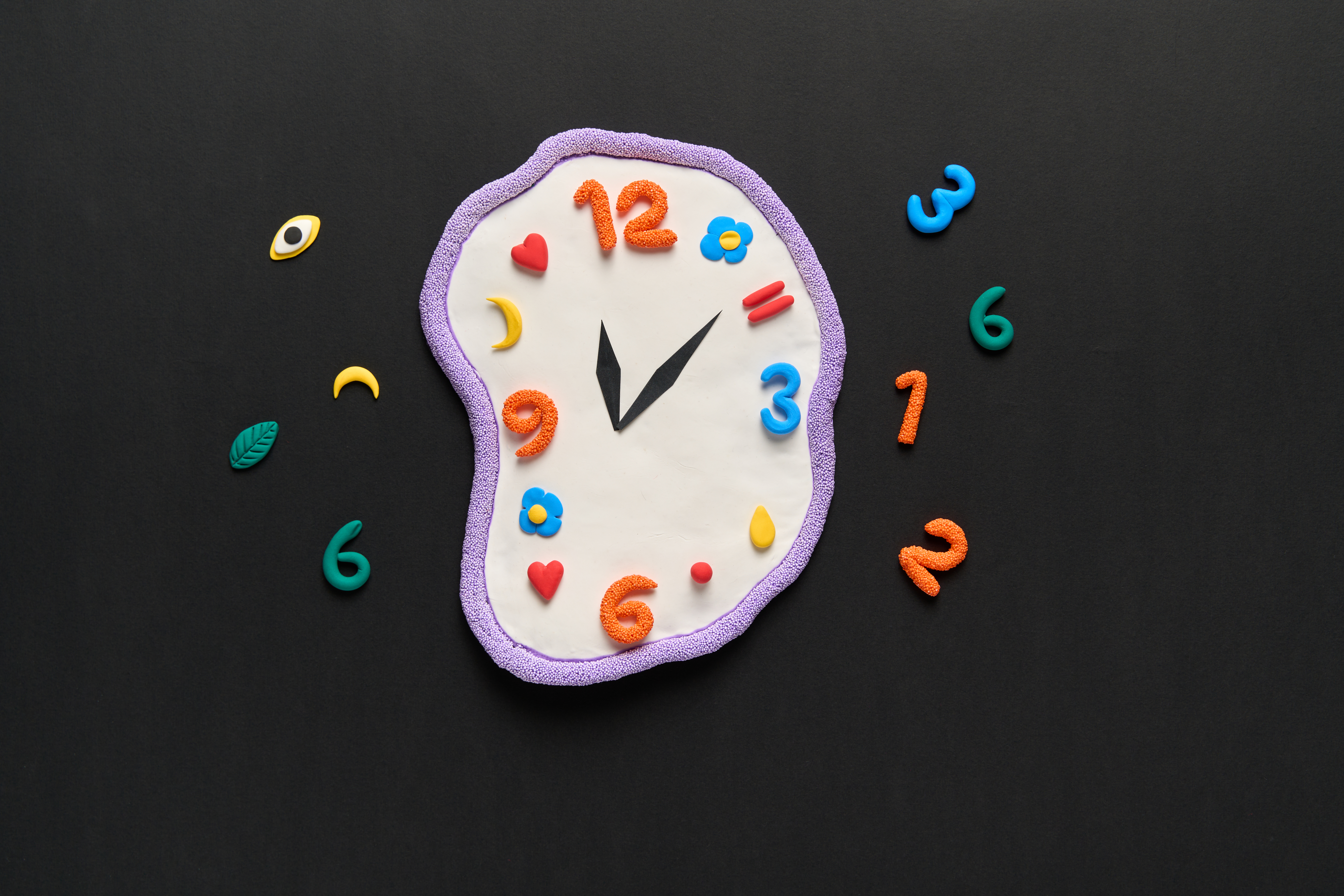 Make Clock with Clay - Children's Day