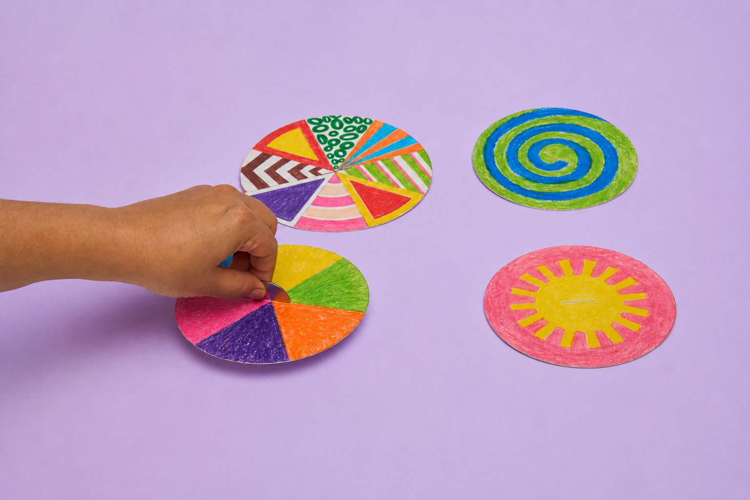 Children's Day Spinner Craft