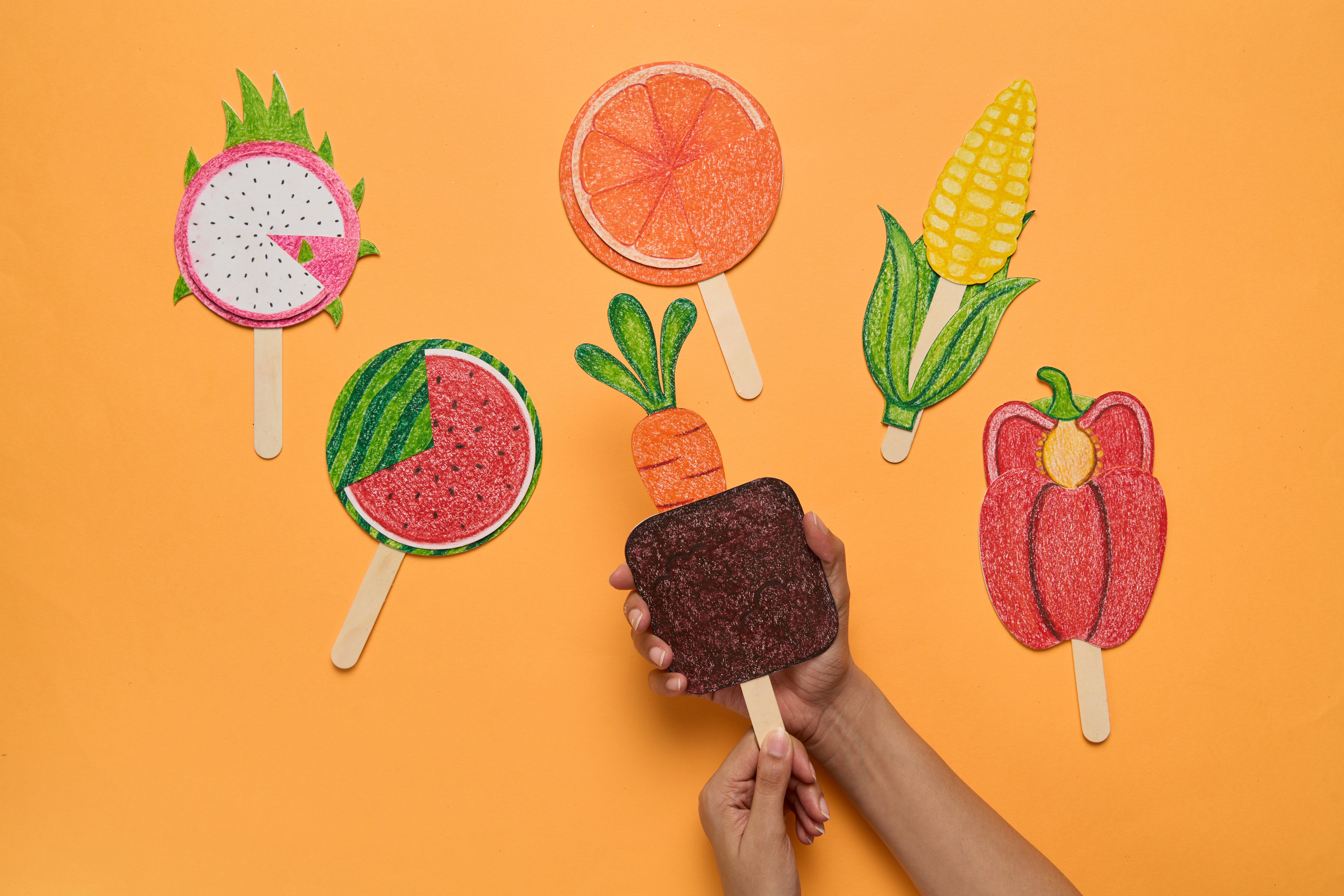 Pop-Up Fruit Craft