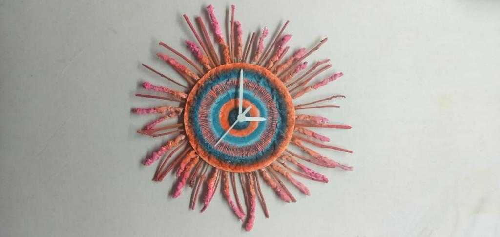 Miss Tick Tock Craft for Kids using Best Out Of Waste Materials
