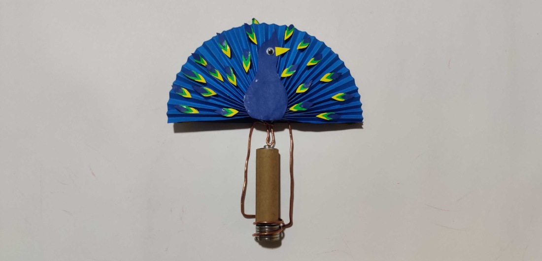 DIY Peacock Art and Craft for Students