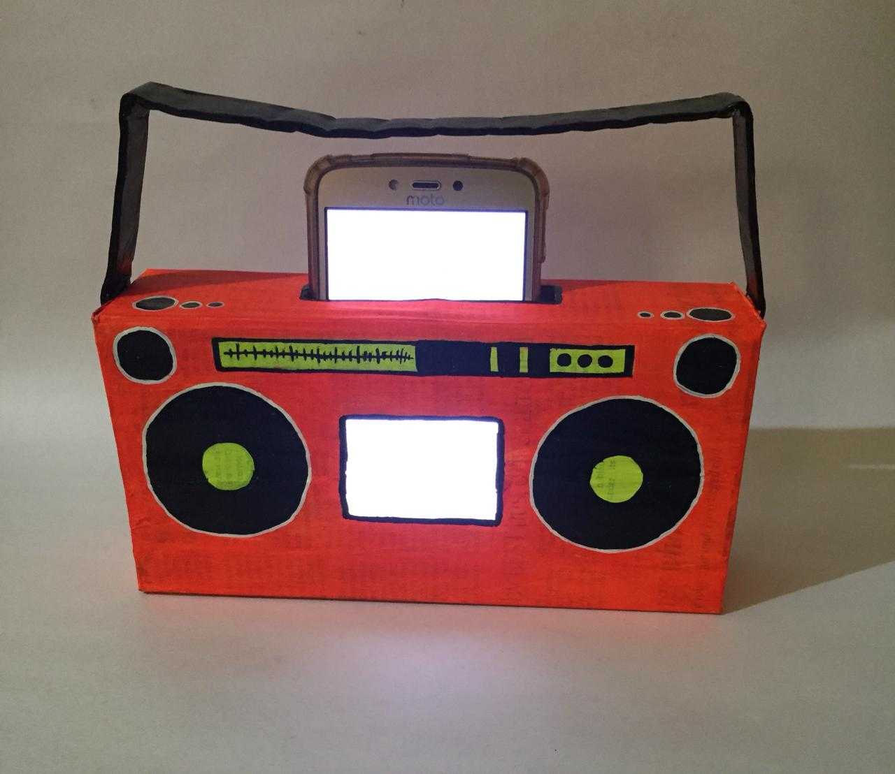 DIY Mobile Speaker Craft Activity for Students with Guide
