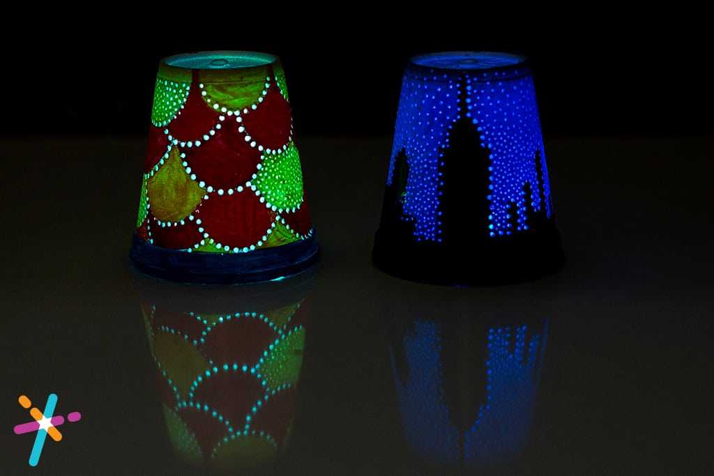 Neon Lamps Craft for Students