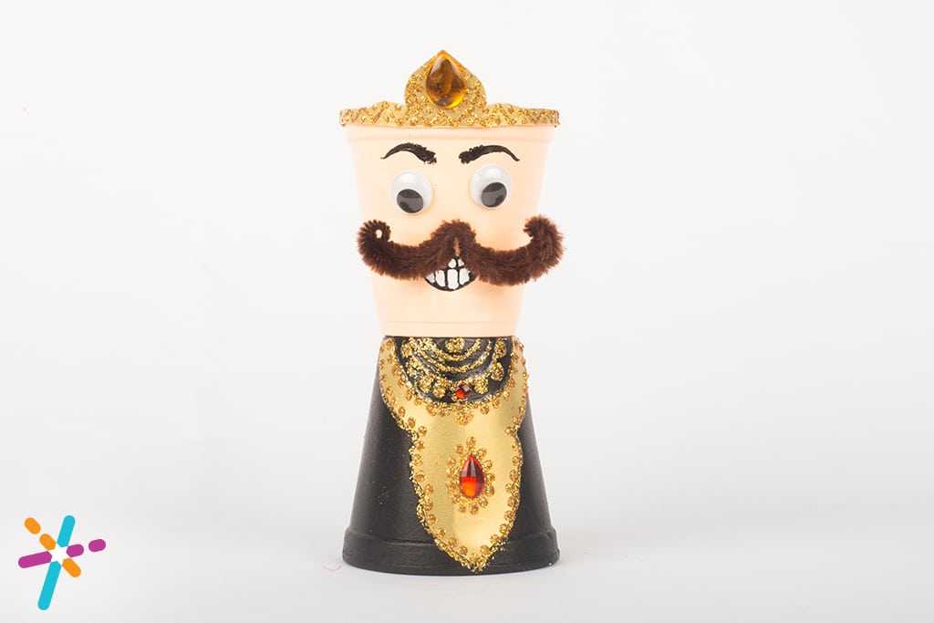 DIY Dussehra Ravan paper art and craft