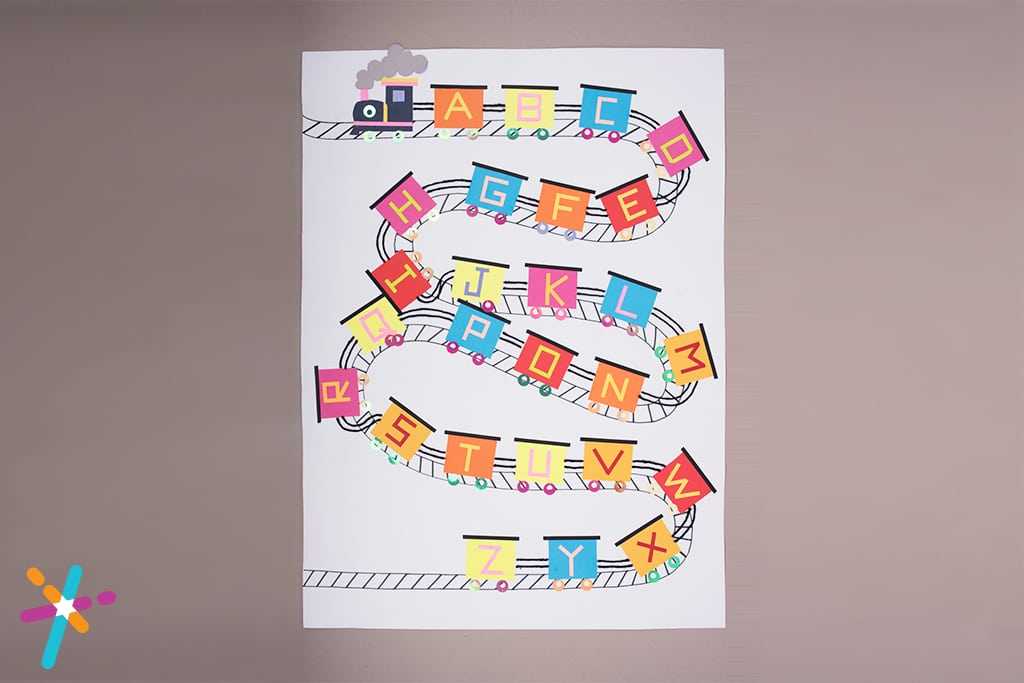 Activity on making a DIY Alphabetical Order for kids