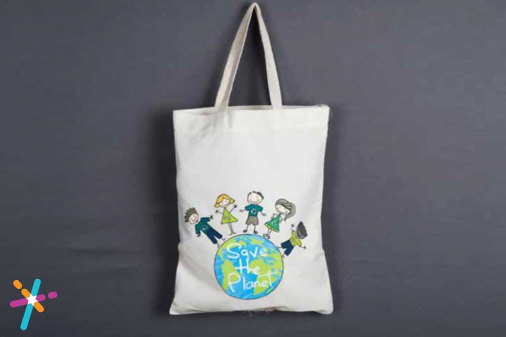 Jute Bag Painting Arts and Craft for Kids