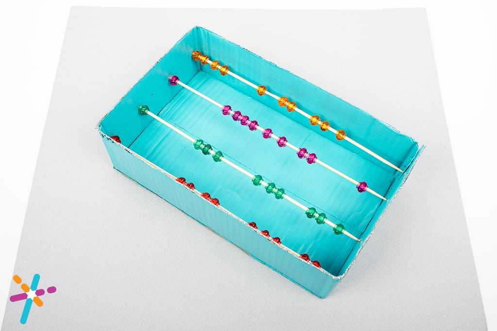 Learn abacus number craft for kids- maths craft activity