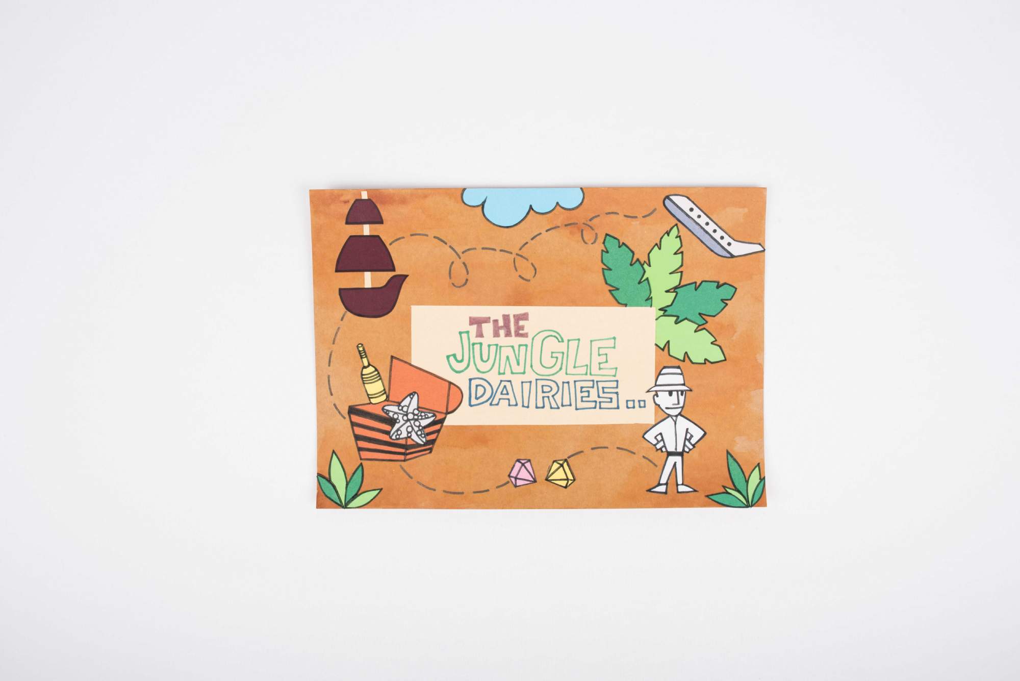 Fun Book Cover Making activity | English Craft