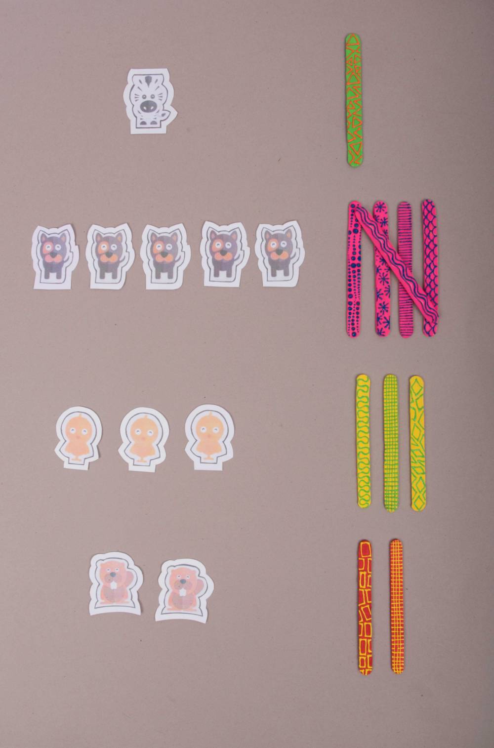 Data handling Craft activity for Kids | Maths activity for class 1