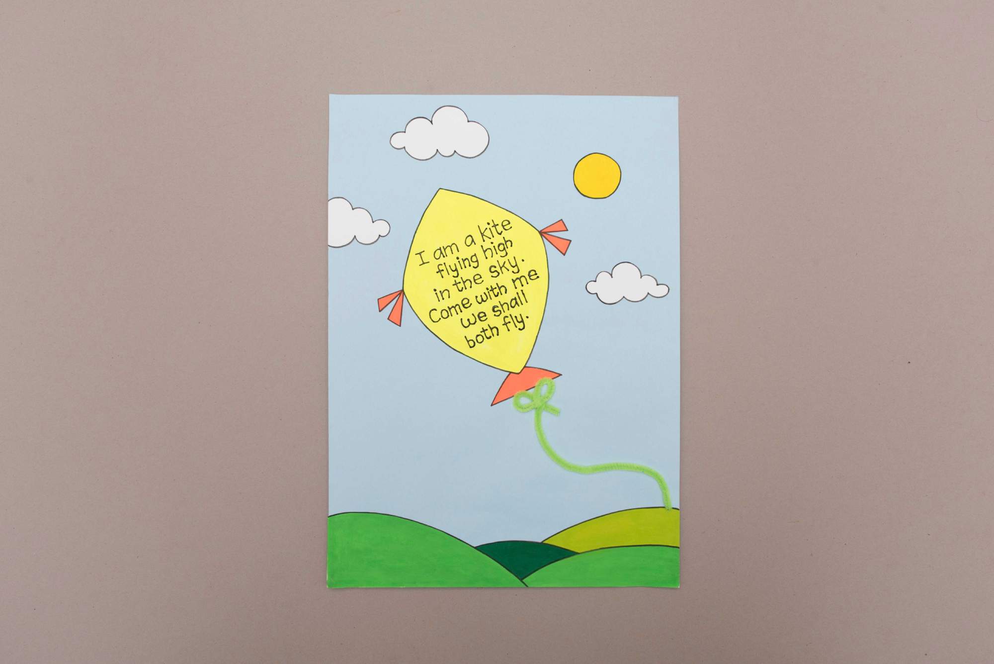 Enjoyable Poem writing activity | English Craft