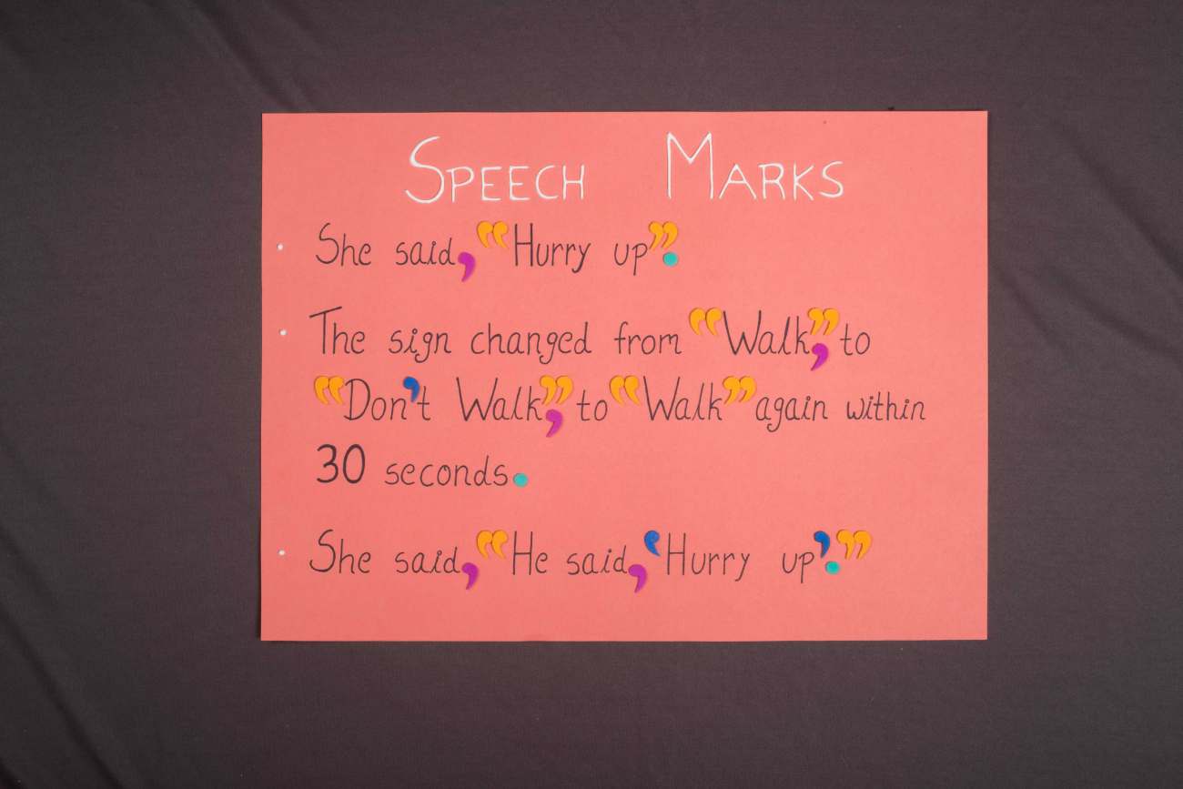Speech marks activities for grade 3 | English Craft