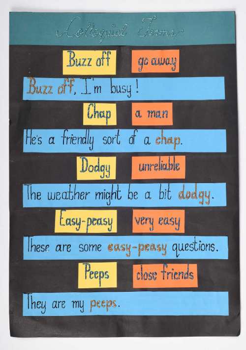 Learn How to use Colloquial Terms | English Craft