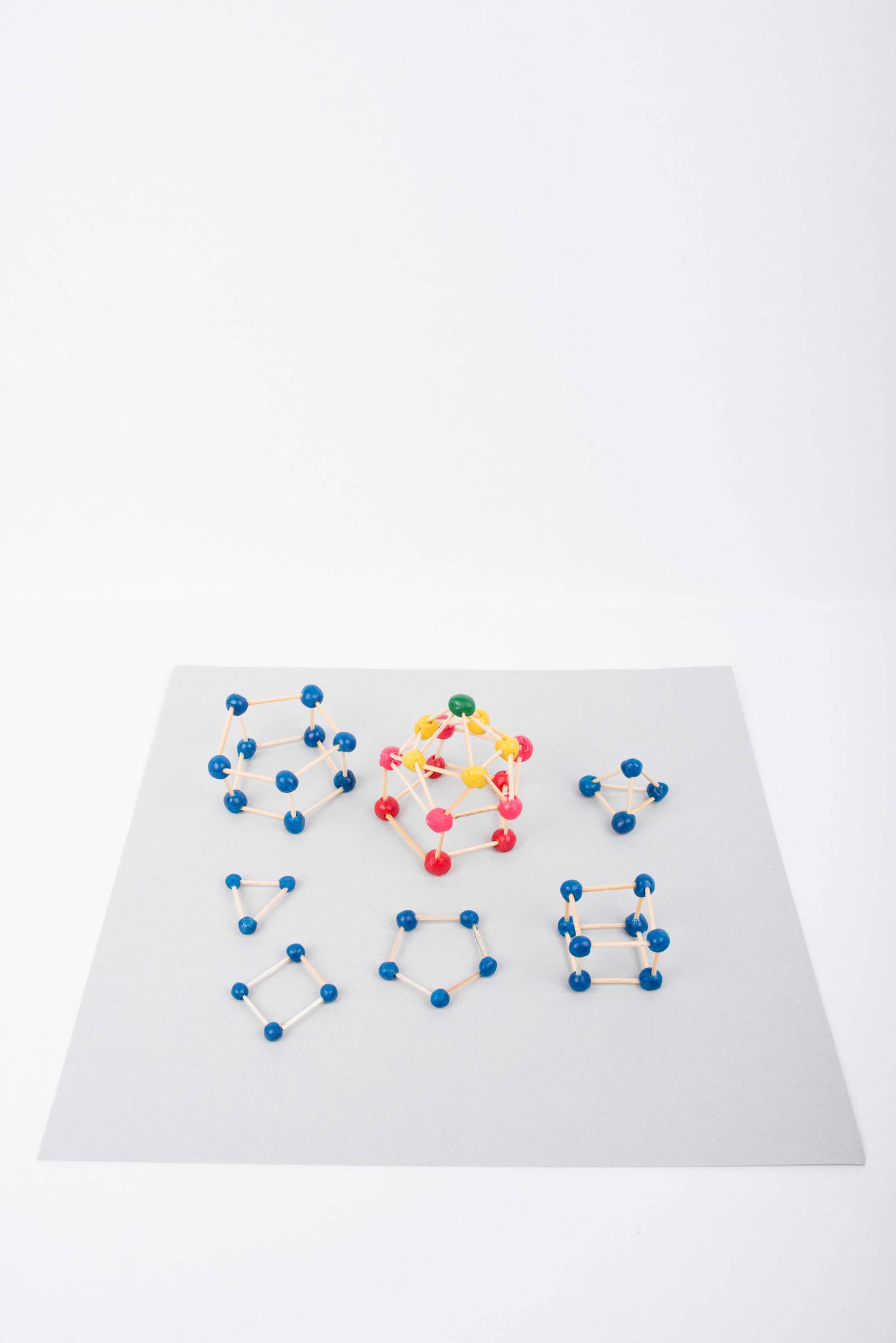 Learn to make a geometry different shapes and craft activity from Clay