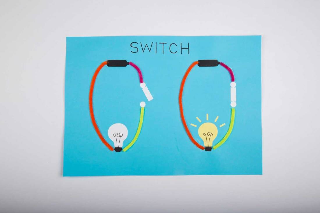 Learn how to make electric current activity | Easy paper Craft Ideas