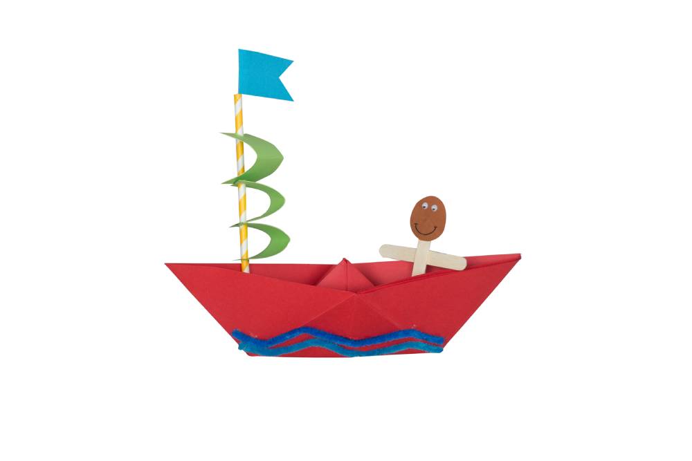DIY Paper Boat Craft Activity for Kids