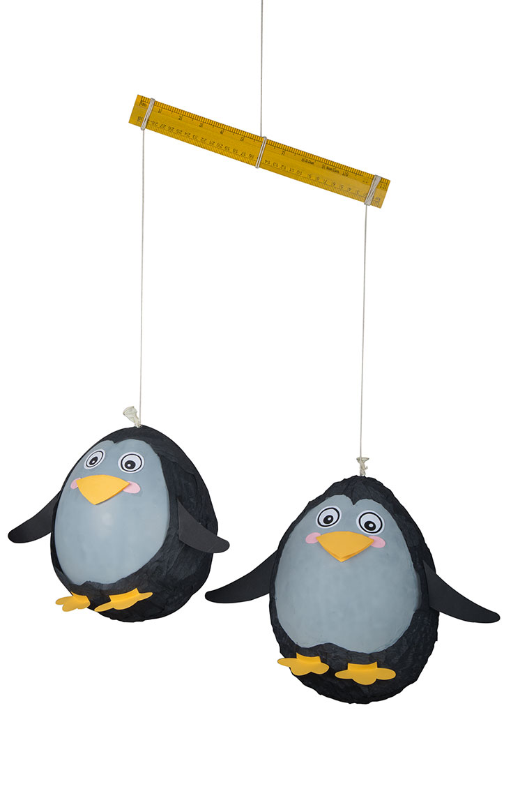 Penguin Balloon Craft Activity for Kids