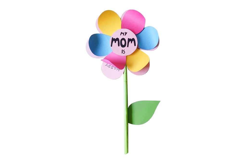 Mothers Day Flower Craft Activity for Kids