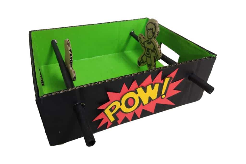 Game Foosball Craft for Students with Guide