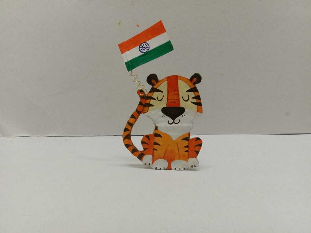 Mr. Tiger Table Top Craft Activity for Students